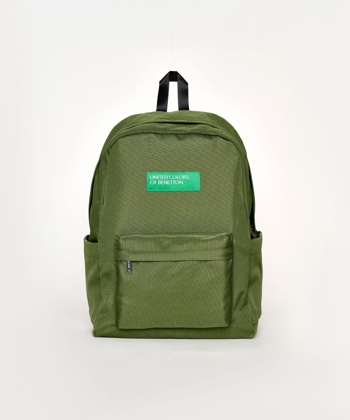 베네통(BENETTON) 비비드 랩탑 백팩 - [카키]