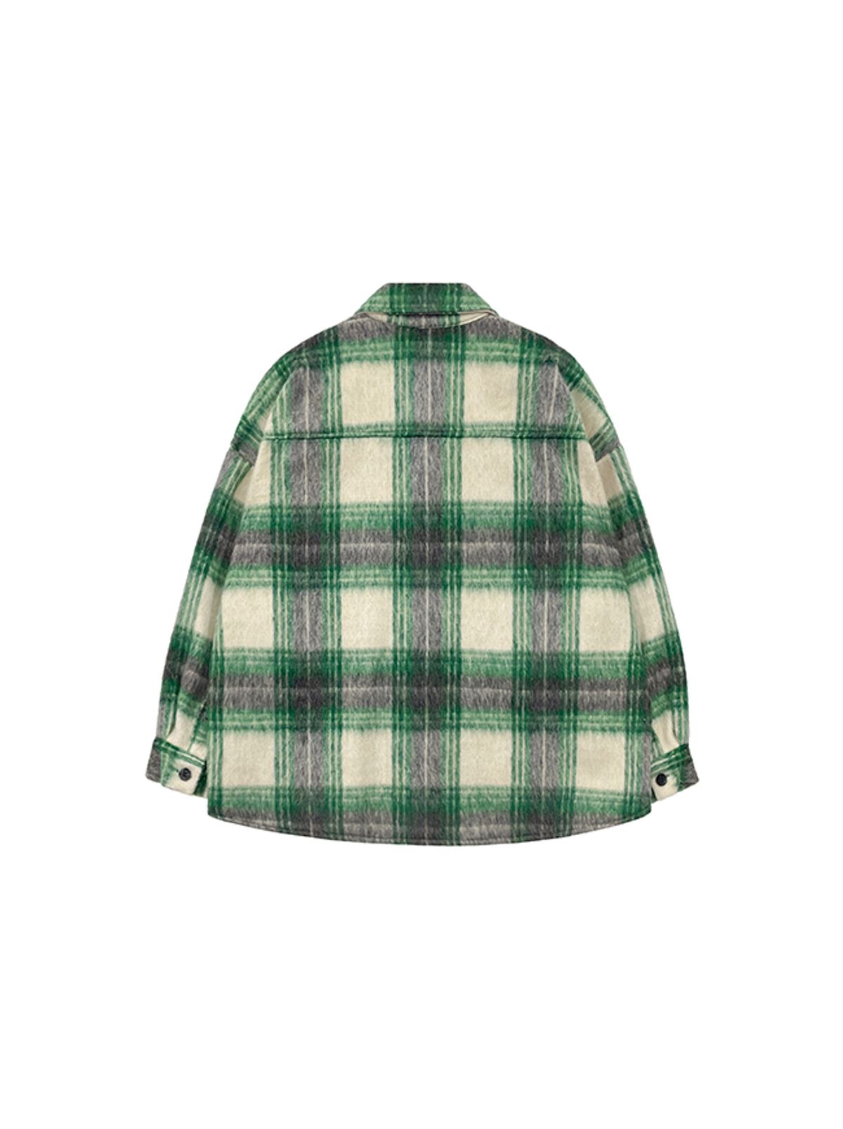 므아므(MMAM) [MMAM] [ESSENTIAL] Wool check half coat
