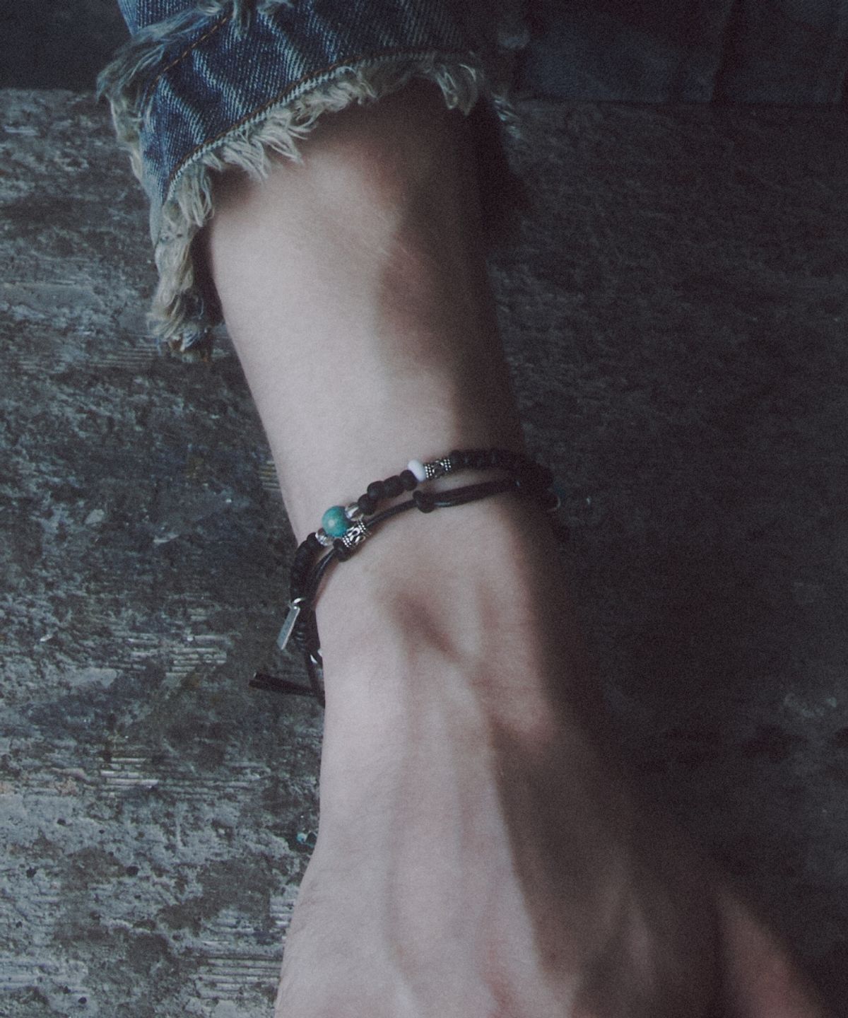 더스틸룸(THESTILLROOM) [SILVER] #B2508 Matte bead bracelet