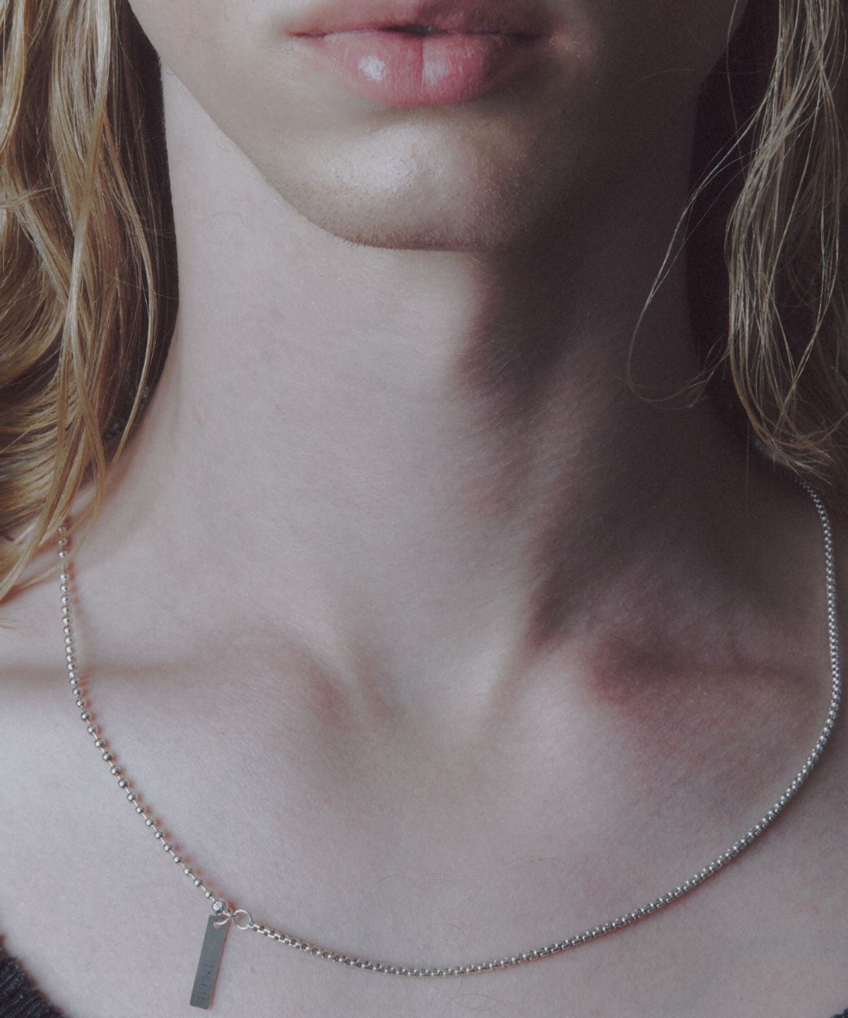 더스틸룸(THESTILLROOM) [SILVER] #N2511 Half chain necklace
