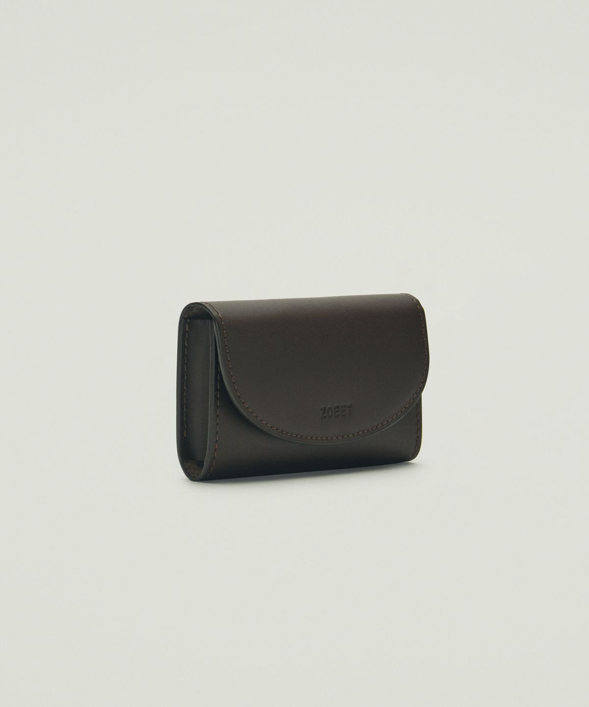 조에뜨(ZOEET) Standard Small Flap Wallet (ESPRESSO)
