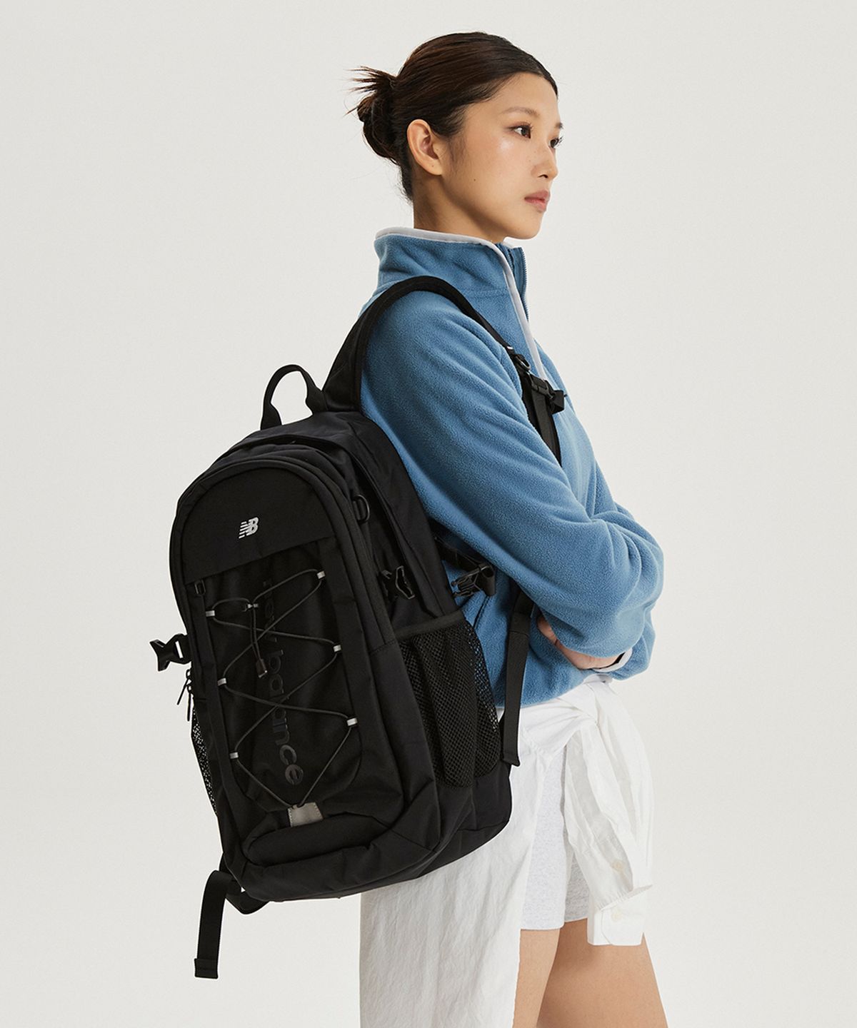뉴발란스(NEW BALANCE) NBGCGSS104 / FLYINGFOAM LAY-UP STRING BACKPACK (BLACK)