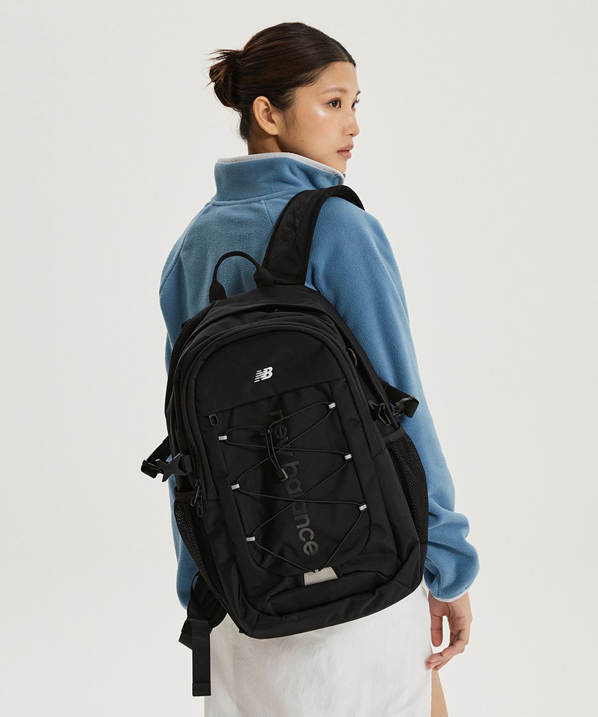 뉴발란스(NEW BALANCE) NBGCGSS104 / FLYINGFOAM LAY-UP STRING BACKPACK (BLACK)