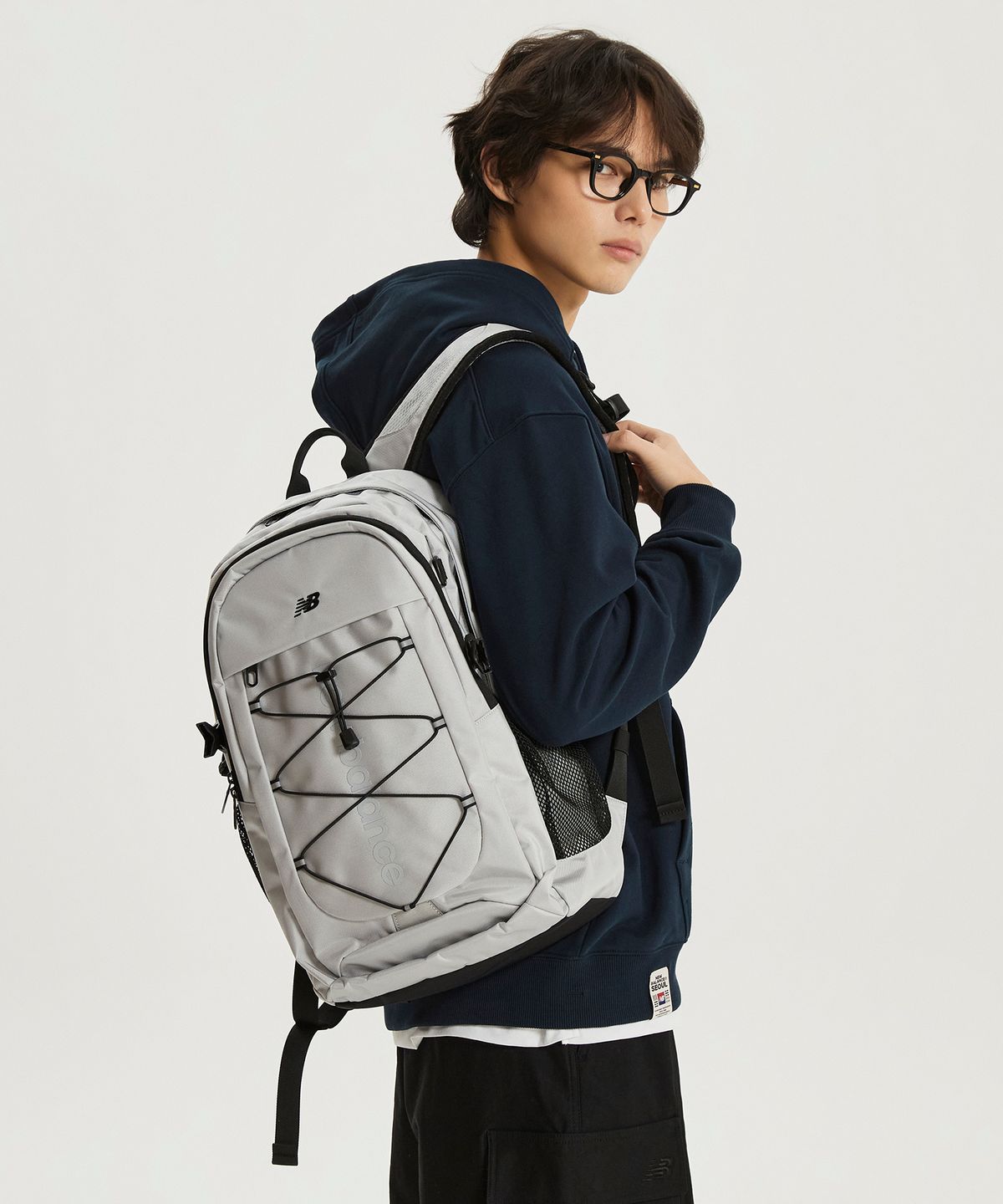 뉴발란스(NEW BALANCE) NBGCGSS104 / FLYINGFOAM LAY-UP STRING BACKPACK (GRAY)