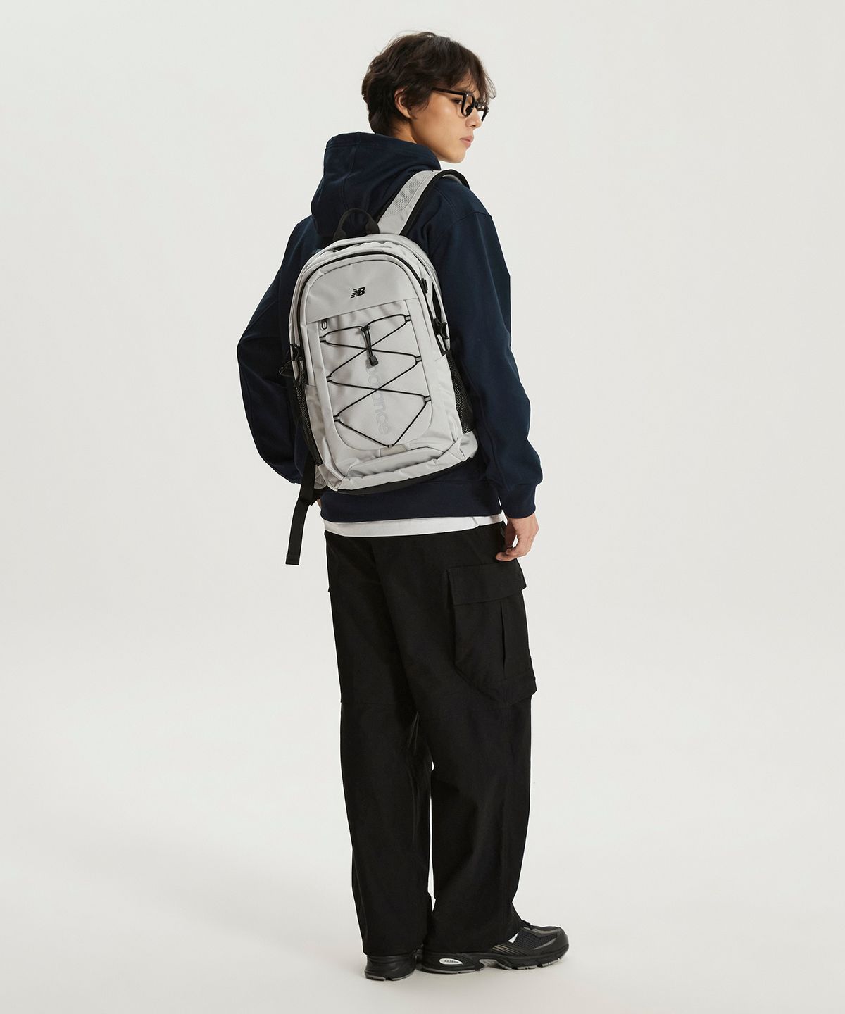 뉴발란스(NEW BALANCE) NBGCGSS104 / FLYINGFOAM LAY-UP STRING BACKPACK (GRAY)