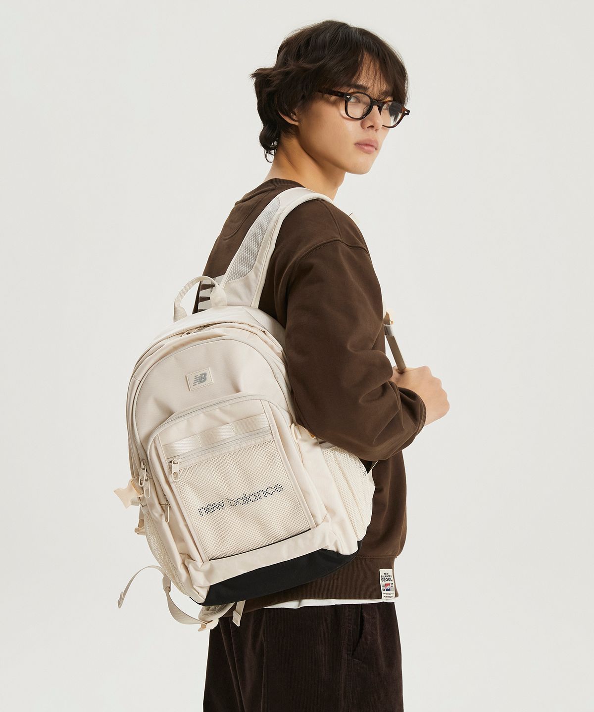 뉴발란스(NEW BALANCE) NBGCGSS103 / FLYINGFOAM AUTHENTIC BACKPACK V2 (CREAM)