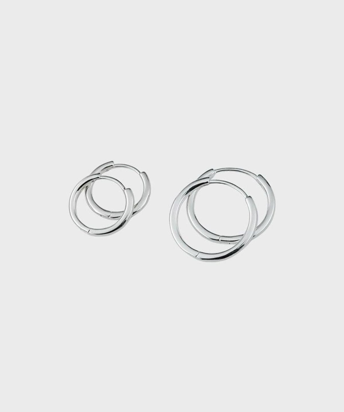 잇더즌매터(IT DOESN'T MATTER) [925Silver] Basic one-touch earring (11, 16mm)