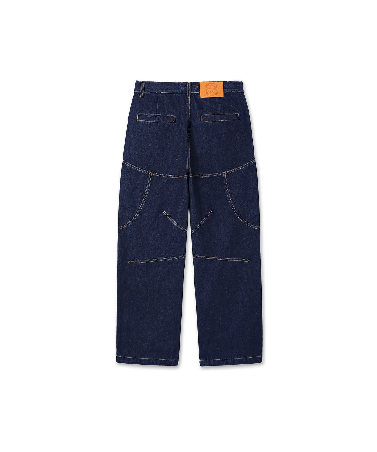 9999아카이브(9999ARCHIVE) Back Slit Regular Denim Pants