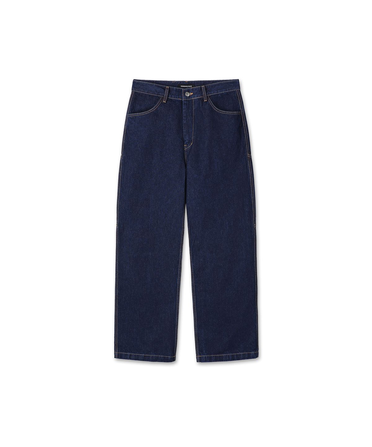 9999아카이브(9999ARCHIVE) Back Slit Regular Denim Pants