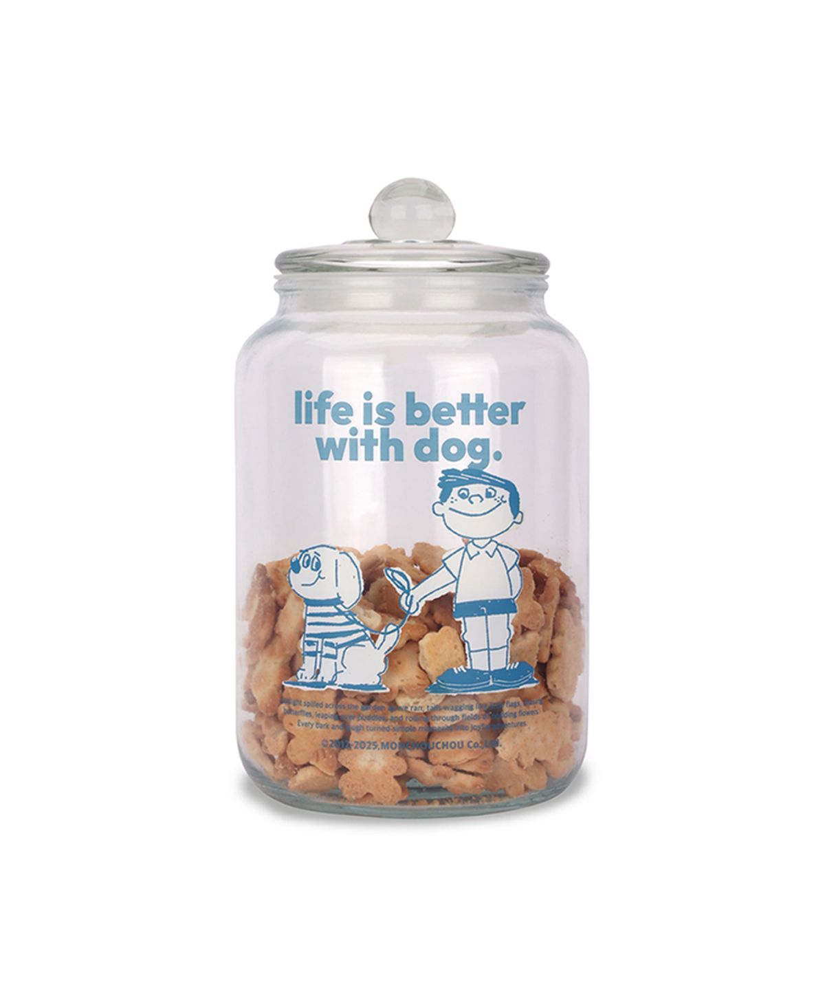 몽슈슈(MONCHOUCHOU) Country dog Treat Jar