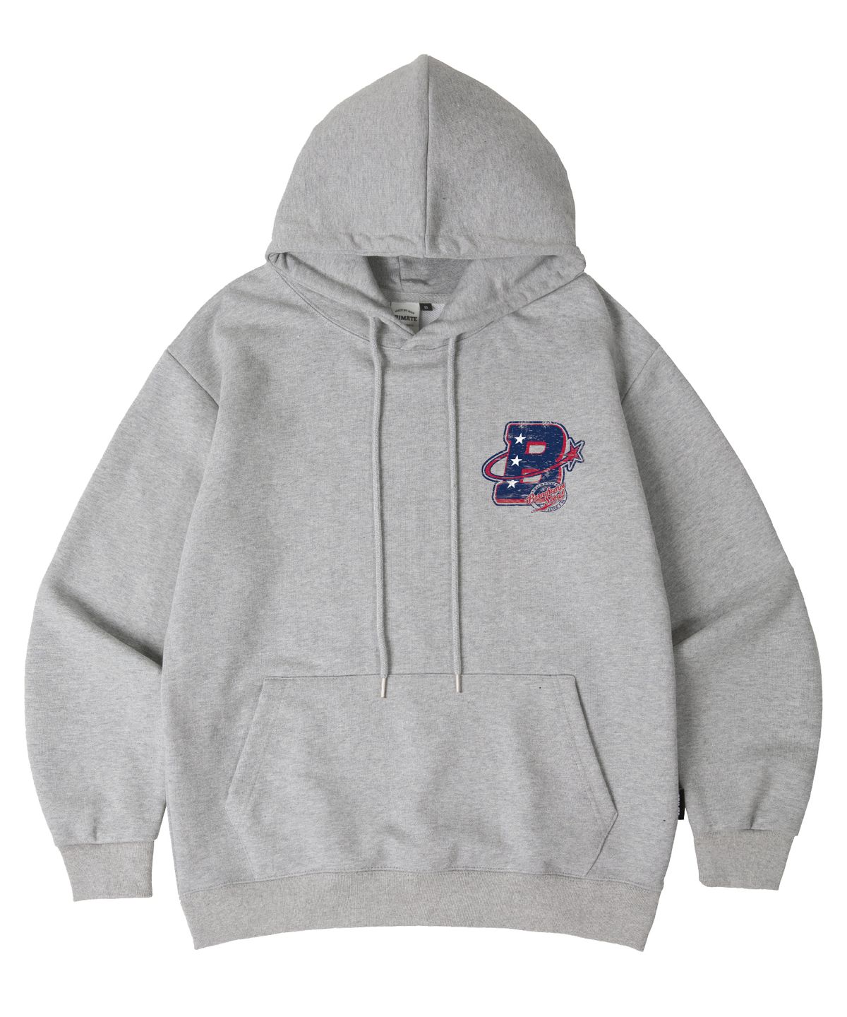 본챔스(BORN CHAMPS) [2 COLORS] BS LOGO 오버핏 후드 티셔츠 B25FT07 [NO기모]