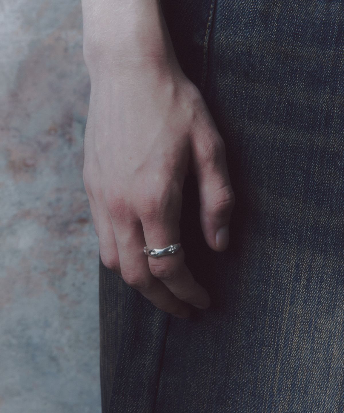 더스틸룸(THESTILLROOM) [SILVER] #R2531 Vein ring