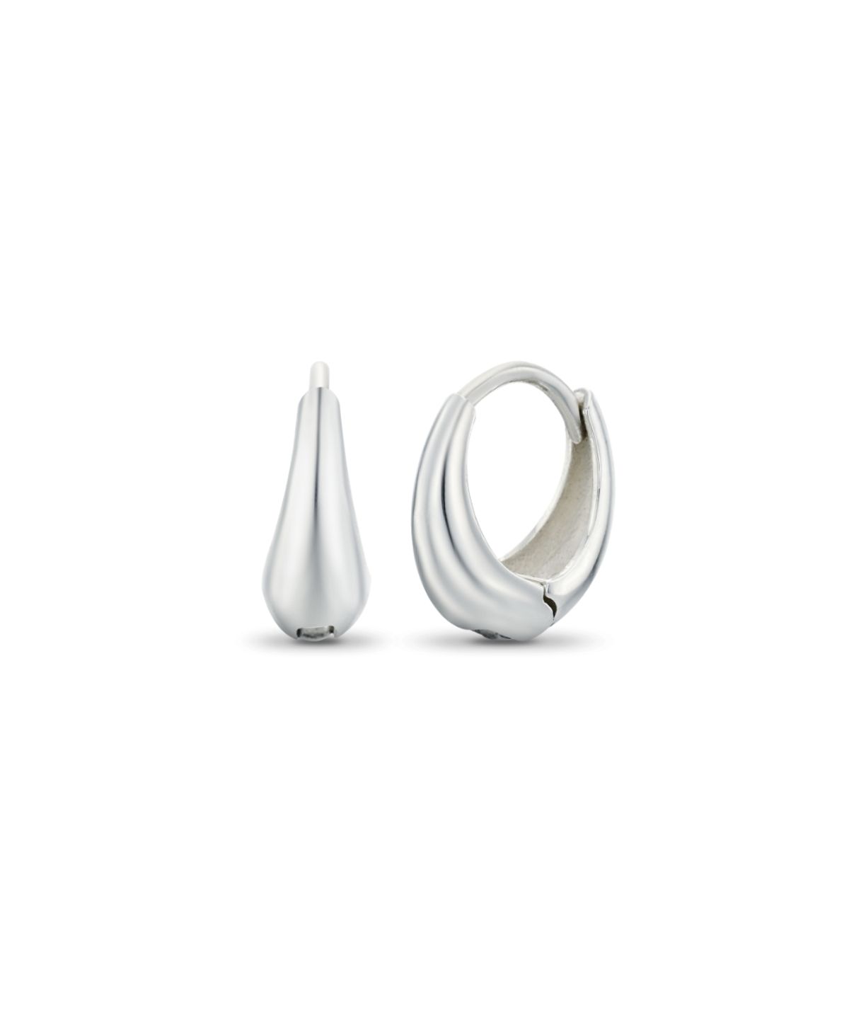 더스틸룸(THESTILLROOM) [SILVER] #E2534 Daily hoop earrimg