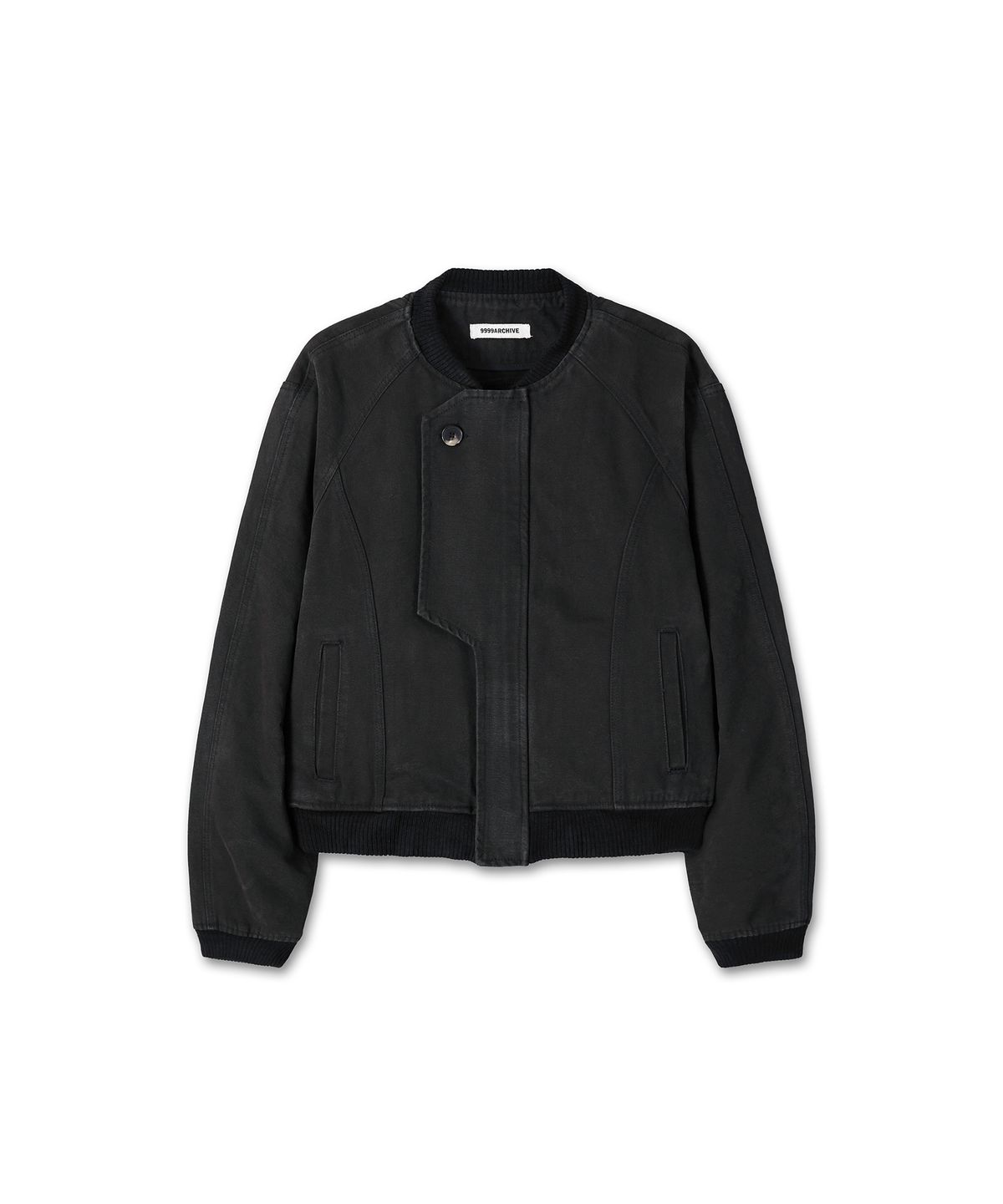 9999아카이브(9999ARCHIVE) Curved Bomber Jacket