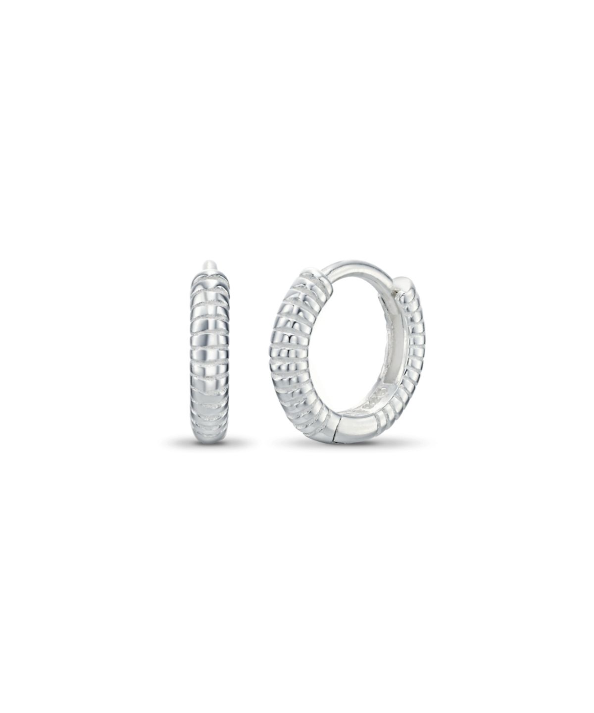 더스틸룸(THESTILLROOM) [SILVER] #E2539 Gear hoop earring