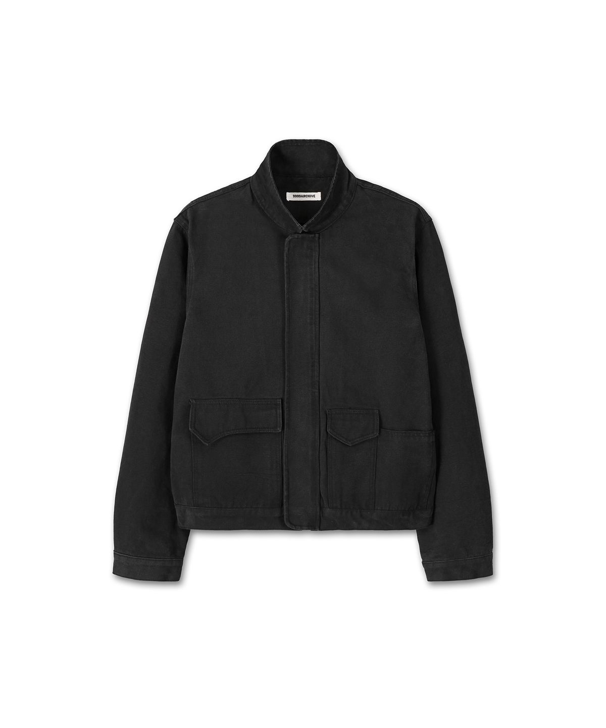 9999아카이브(9999ARCHIVE) High Neck Oblique Pocket Jacket