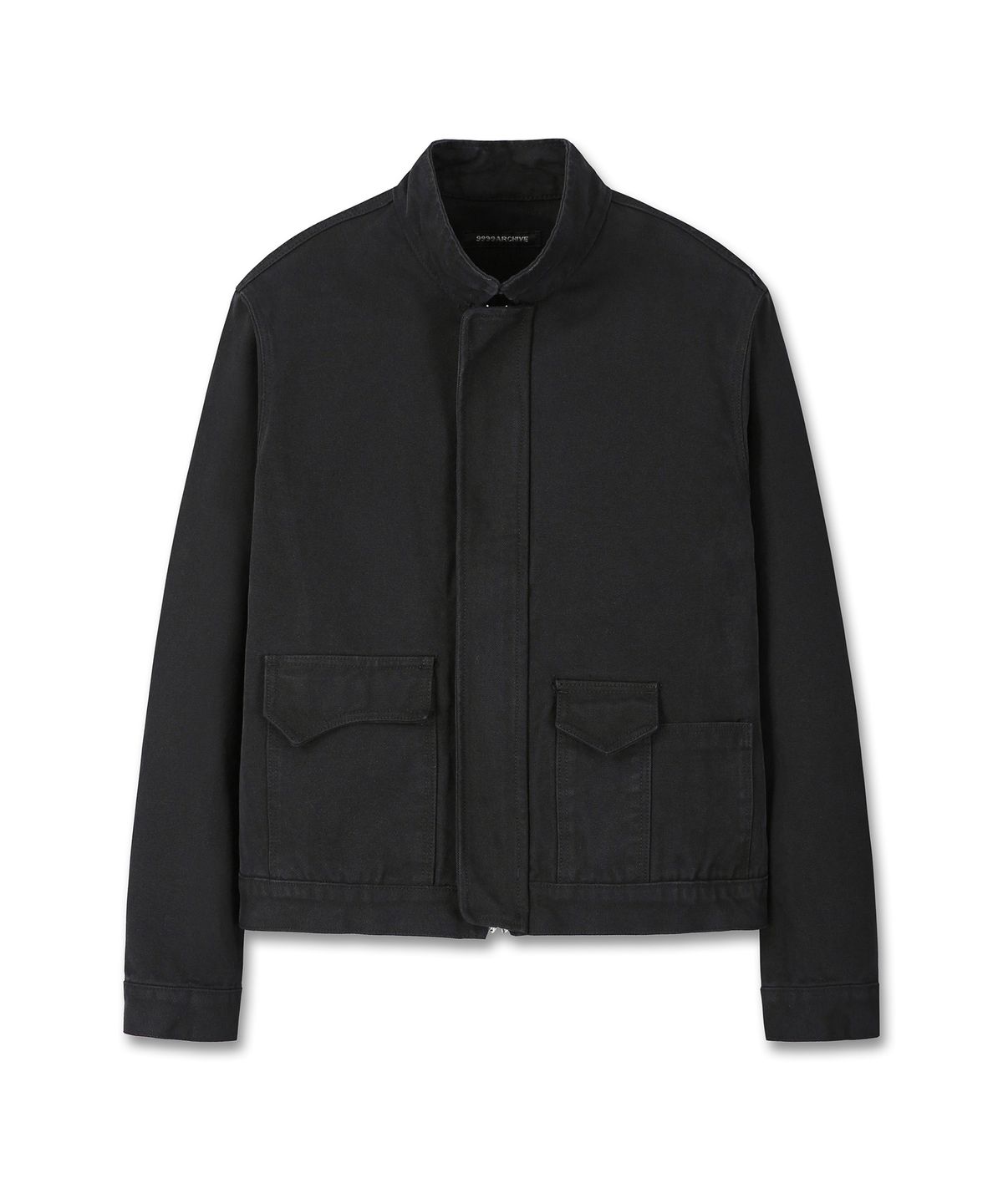 9999아카이브(9999ARCHIVE) High Neck Oblique Pocket Jacket