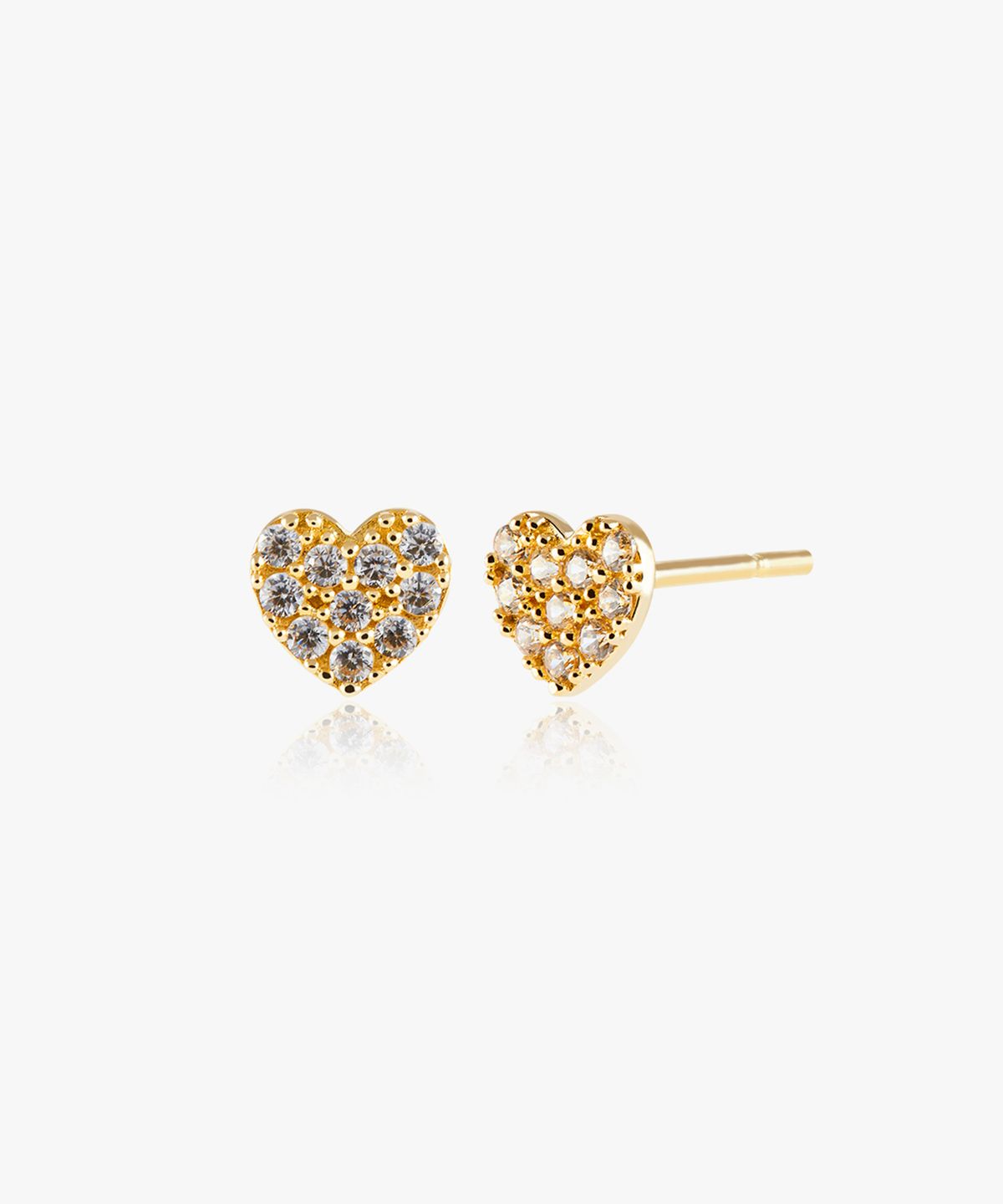 엘렌쥬얼리(HELENE JEWELRY) 14K 롤리 하트 귀걸이