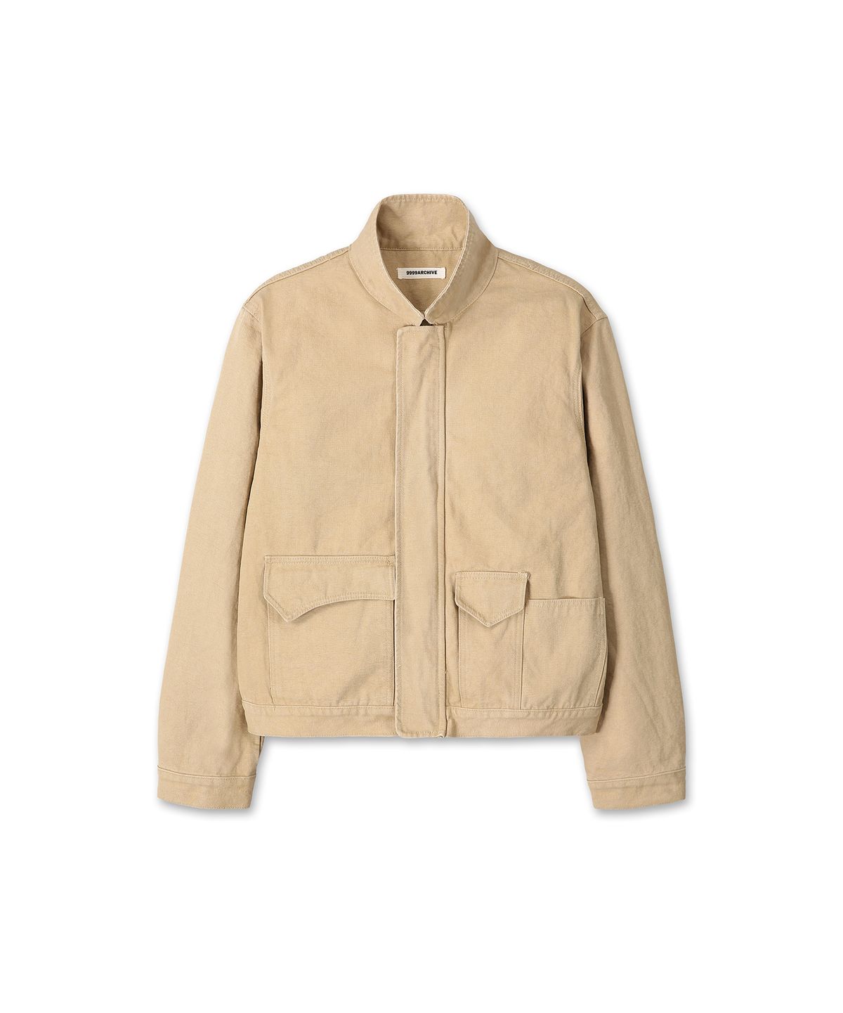 9999아카이브(9999ARCHIVE) High Neck Oblique Pocket Jacket