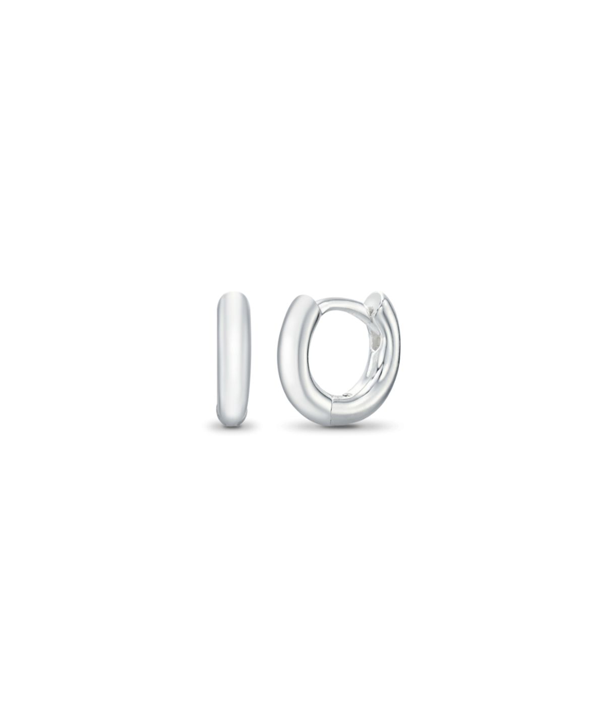 더스틸룸(THESTILLROOM) [SILVER] #E2545 Basic ring hoop earring