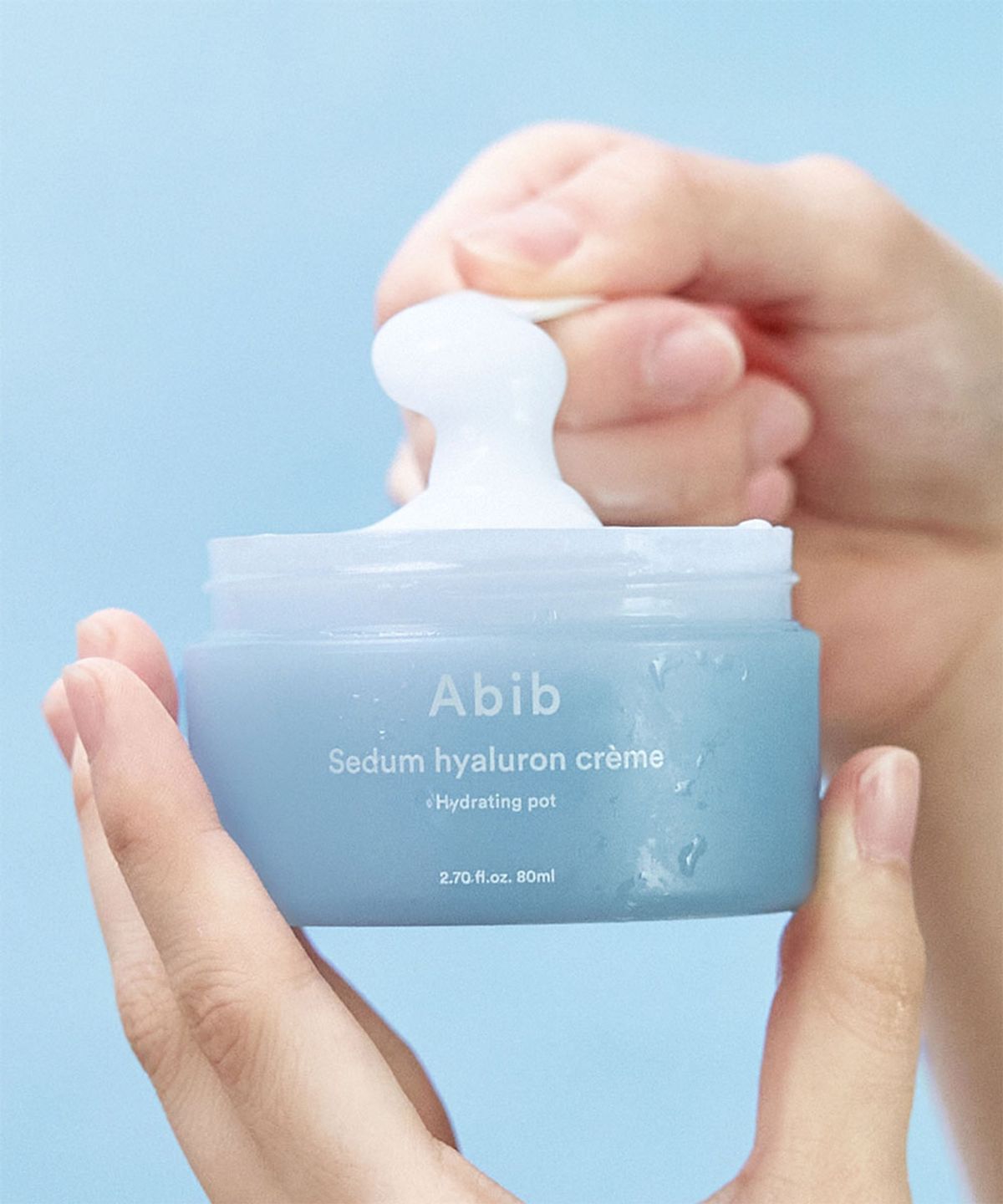 아비브(ABIB) 수분초 히알루론크림 하이드레이팅 팟 80ml 2개 (+ 수분초 콜라겐 겔 마스크팩)