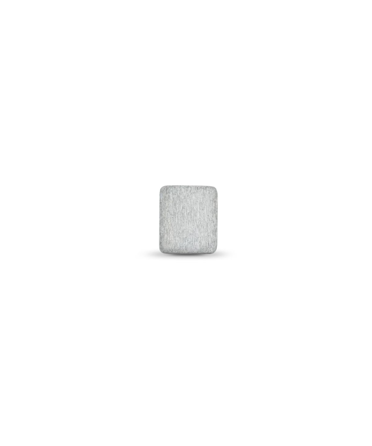 더스틸룸(THESTILLROOM) [SILVER] #E2549 Square curve piercing (single)