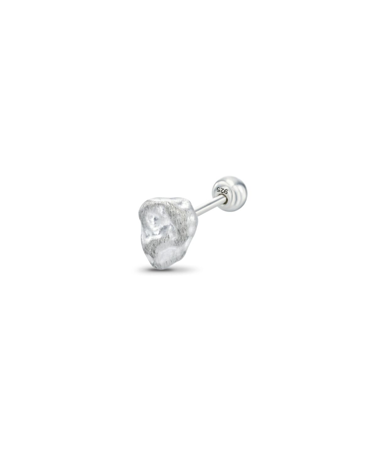 더스틸룸(THESTILLROOM) [SILVER] #E2550 Stone piercing (single)