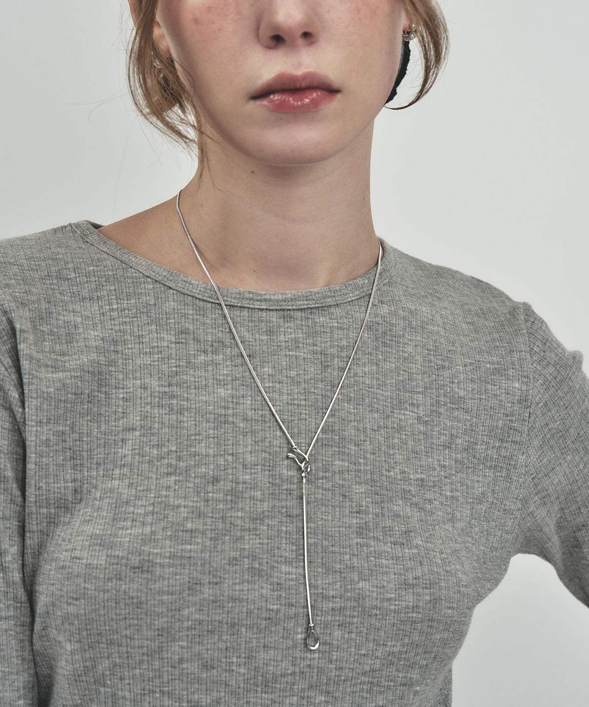 아티카 로우(ATTICA RAW) Tung Snake Long Necklace / NBS013
