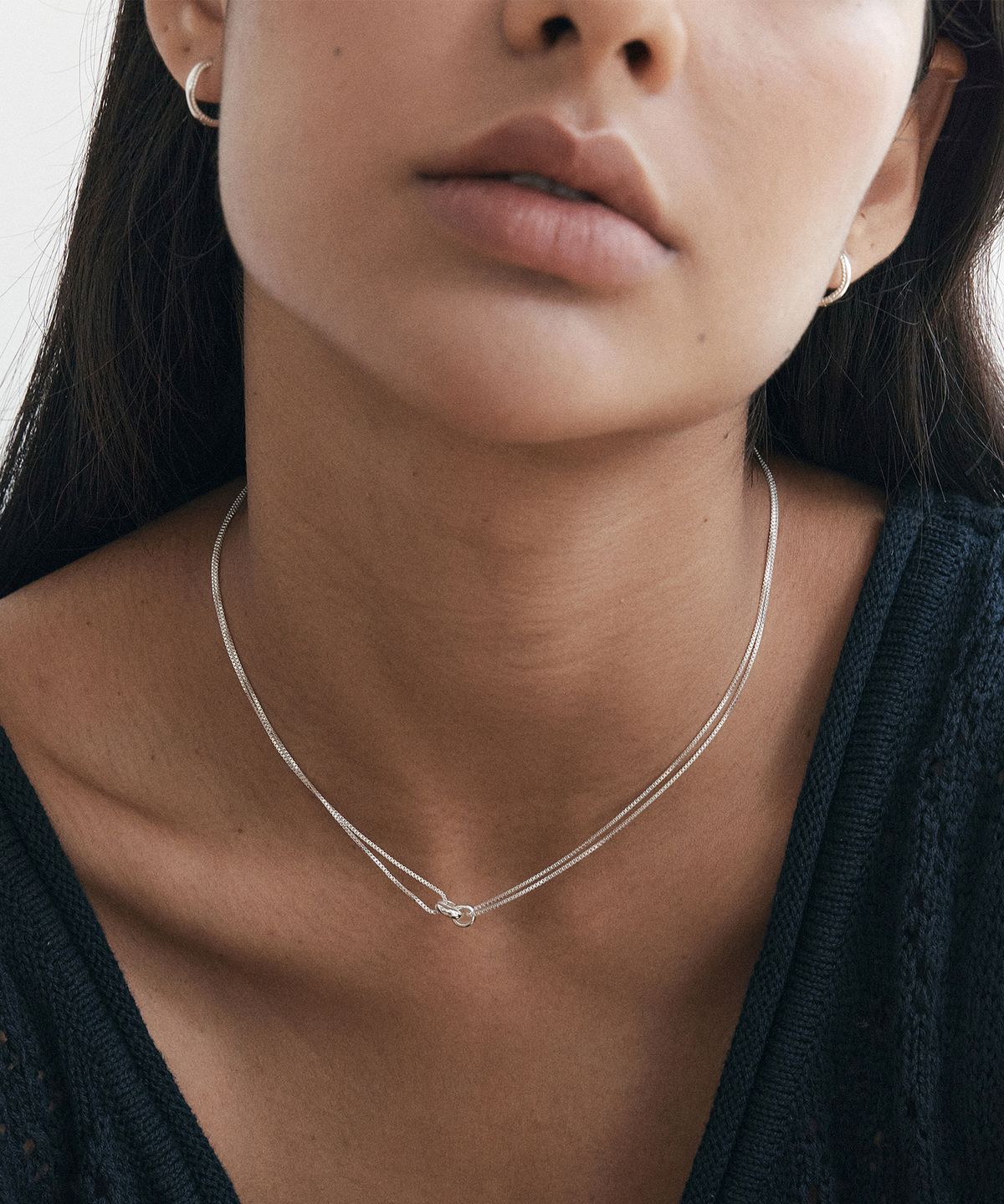 아티카 로우(ATTICA RAW) Mirrored Dew Necklace / NBS015