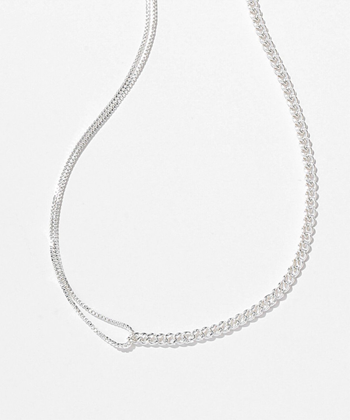 아티카 로우(ATTICA RAW) Half and Hyde Chain Necklace / NBS016