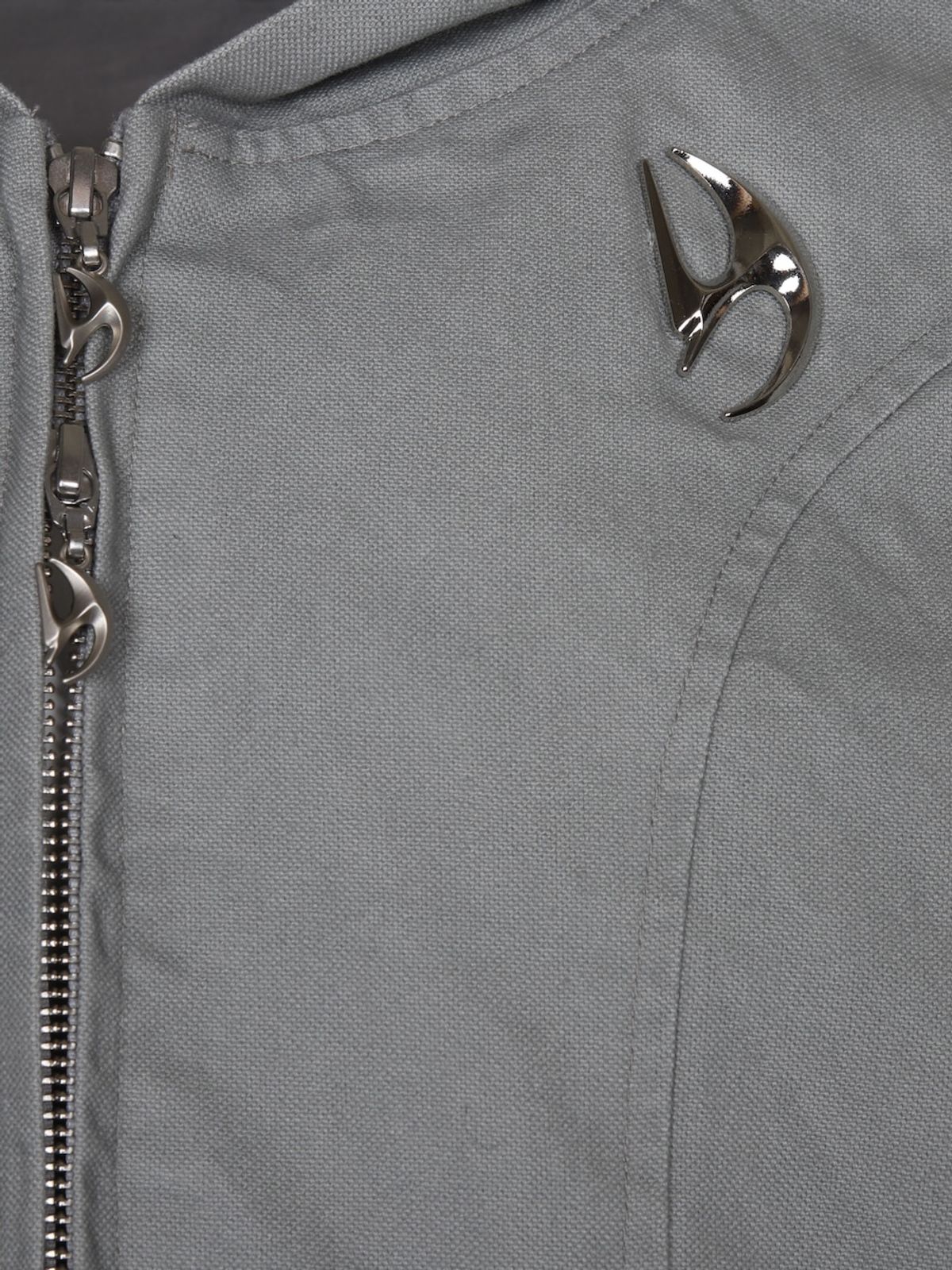 디에스엠티(DSMT) FORM CANVAS ZIP JACKET_CREY