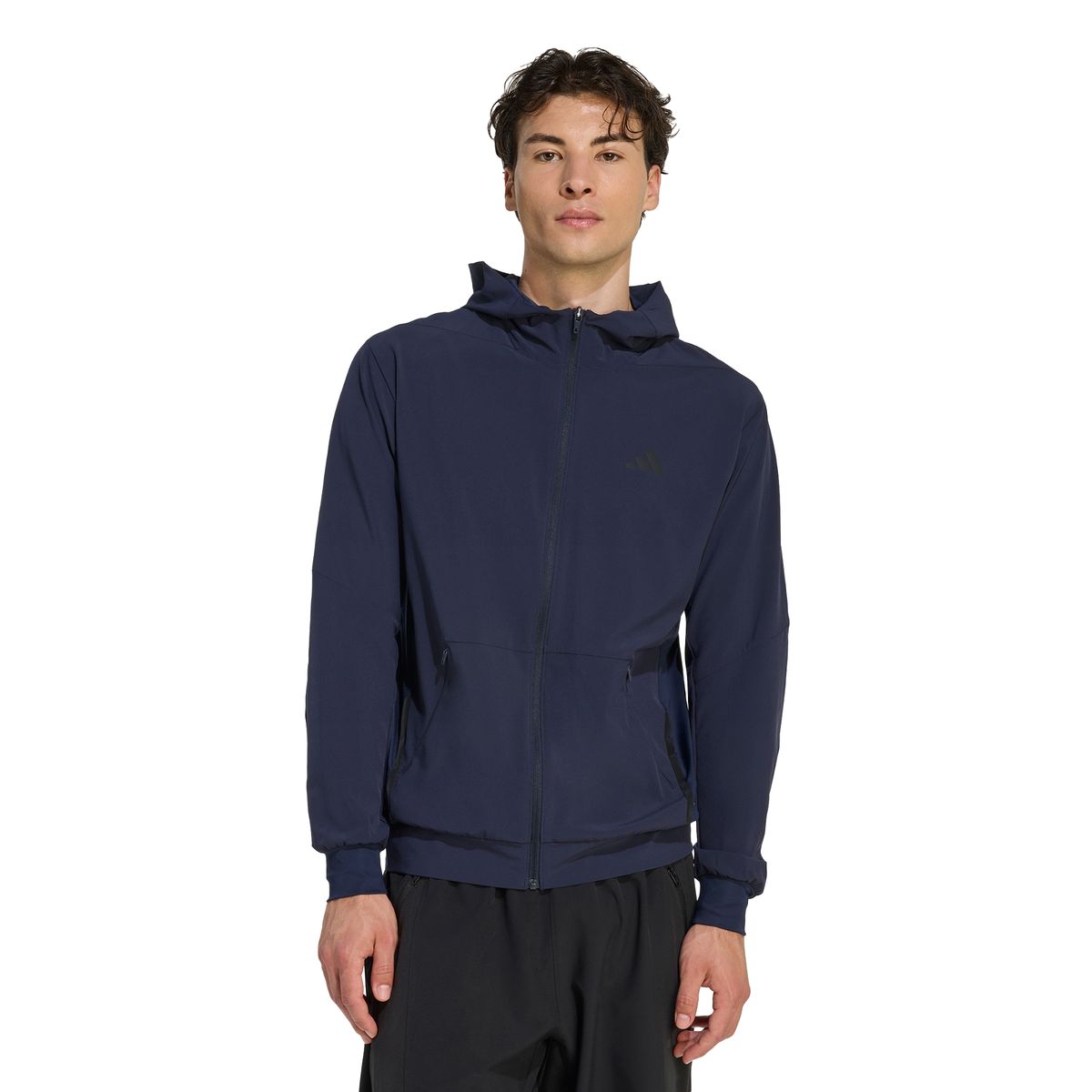 아디다스(ADIDAS) D4T 워크아웃 풀 지퍼 후디 KA4822