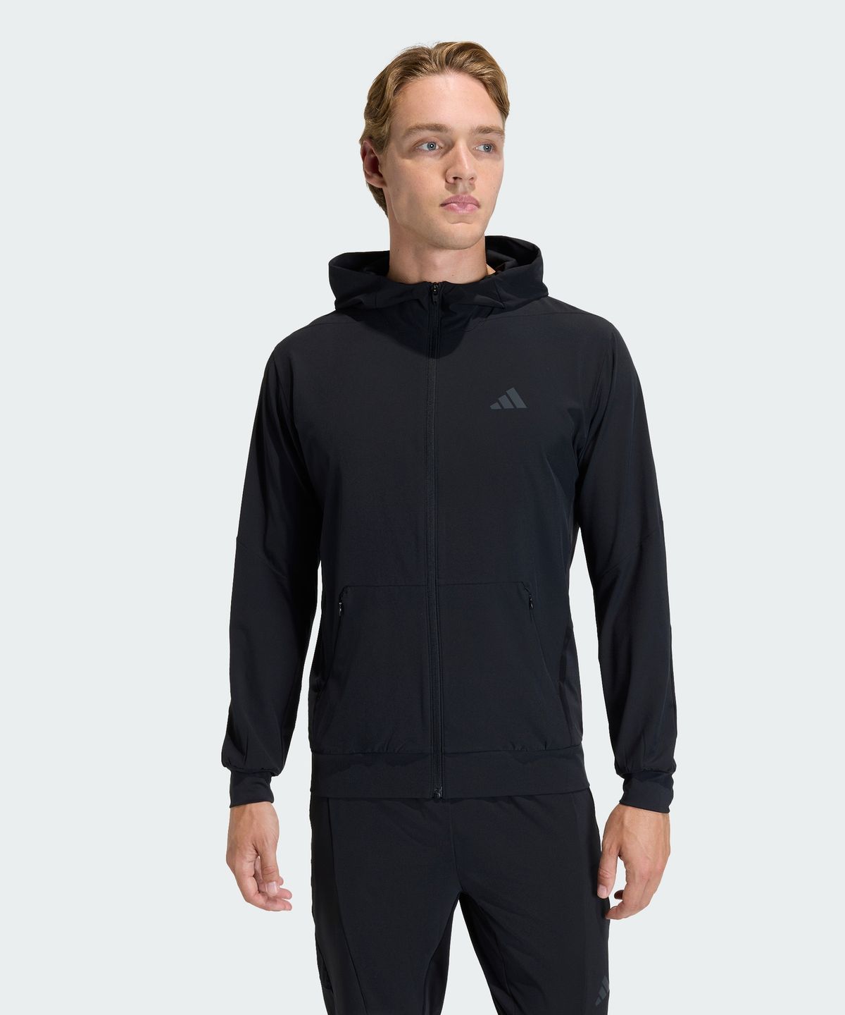 아디다스(ADIDAS) D4T 워크아웃 풀 지퍼 후디 KA4821