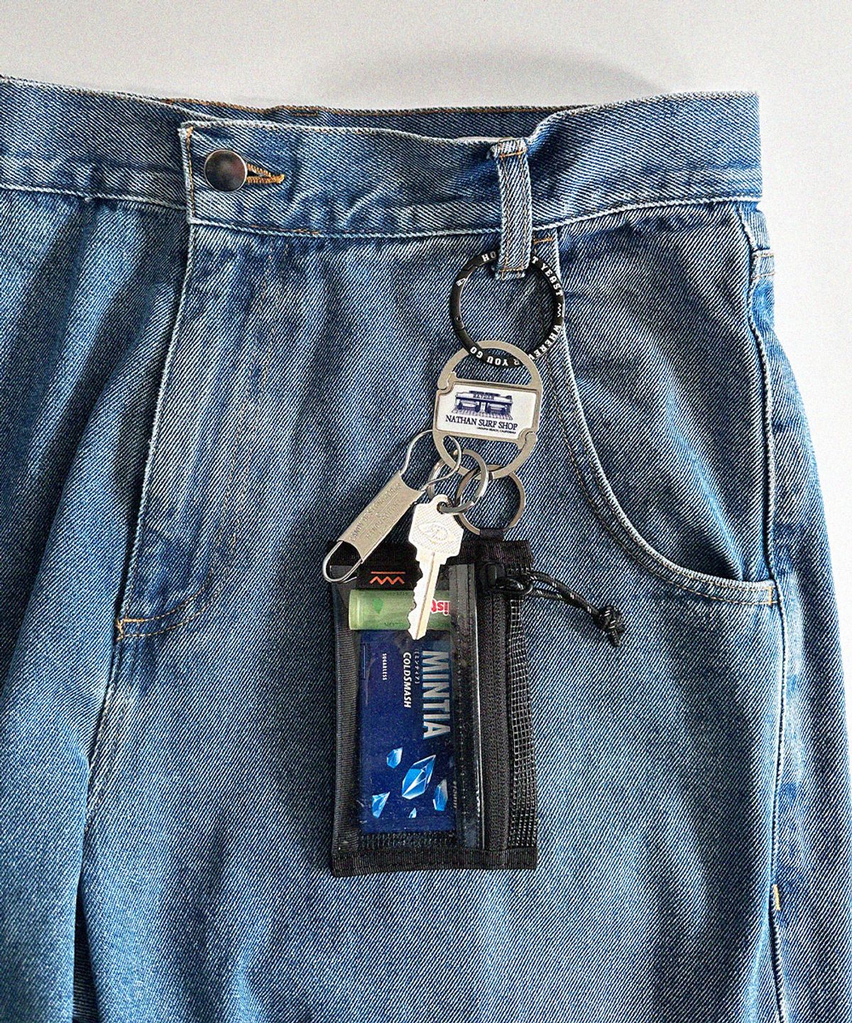 홉몰트이스트(HOPMALTYEAST) MULTIUSE PVC POUCH KEYRING