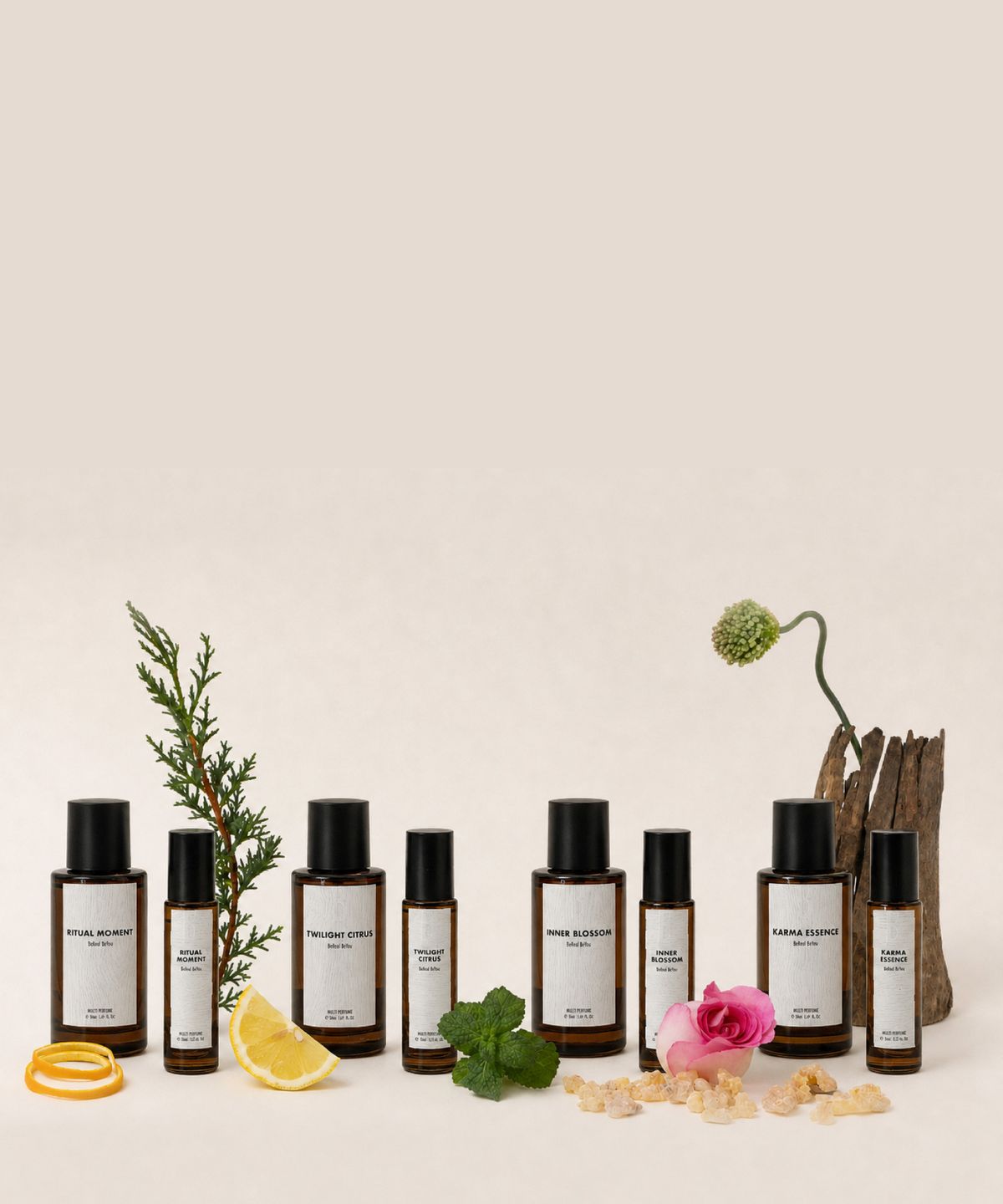 비리얼비유(BEREAL BEYOU) 멀티퍼퓸 카르마에센스 15ml +3ml 증정 (룸스프레이 섬유향수 집들이선물) 니치향 /호텔향