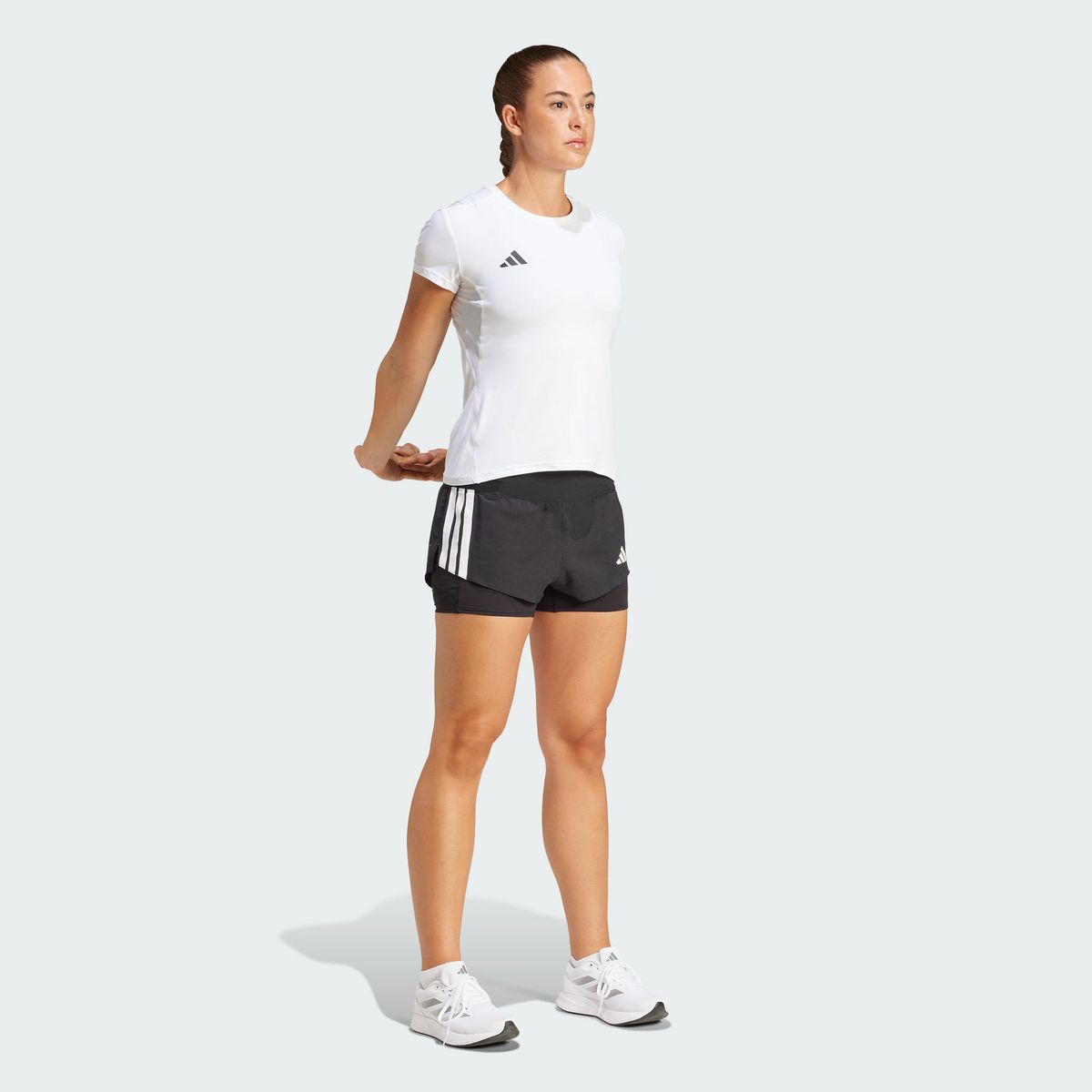 아디다스(ADIDAS) 아디제로 러닝 투인원 젤 포켓 쇼츠 JD4224