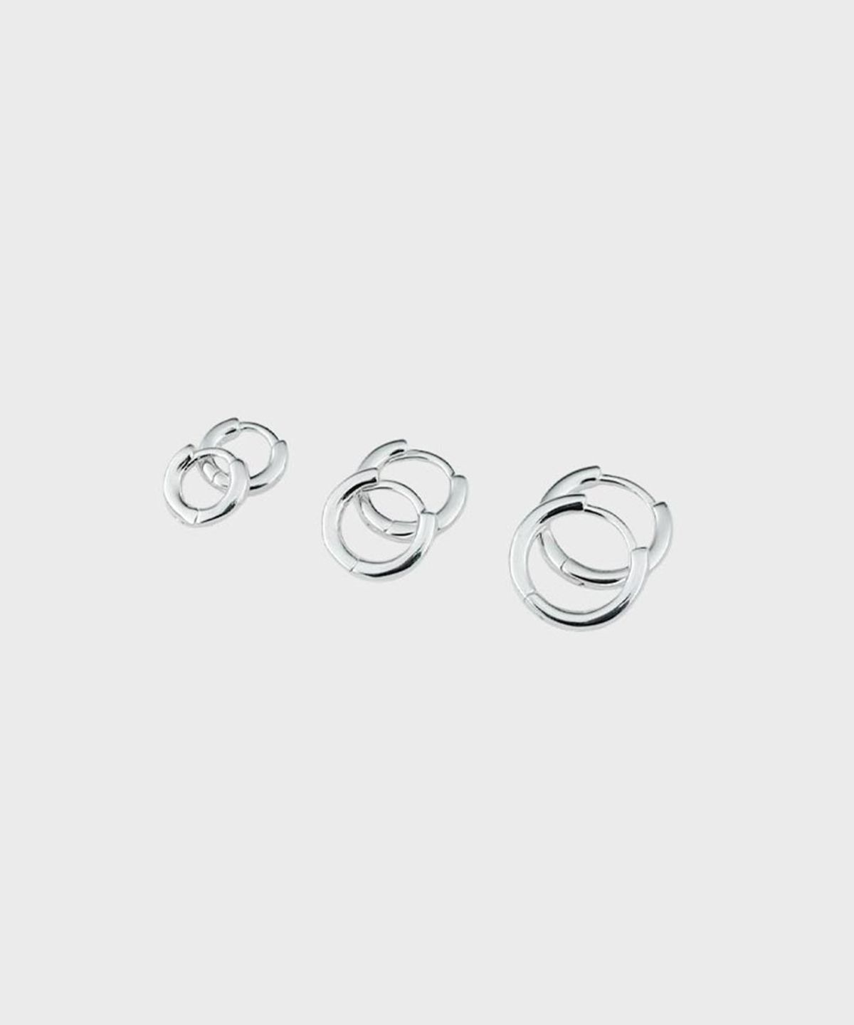 잇더즌매터(IT DOESN'T MATTER) [925Silver] Basic one-touch earring (4, 6, 8mm)