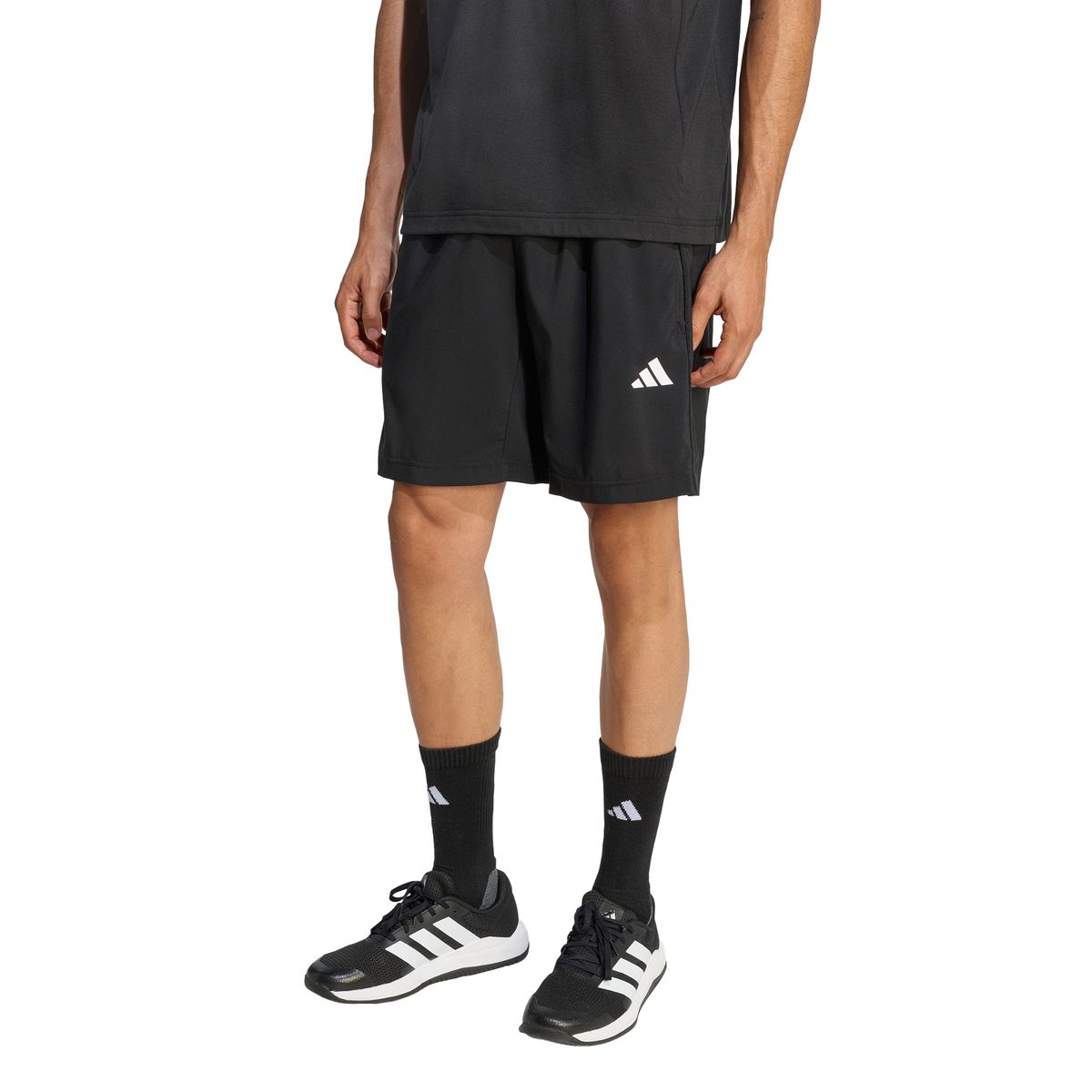 아디다스(ADIDAS) 워크아웃 에센셜 베이스 우븐 쇼츠 KA3549