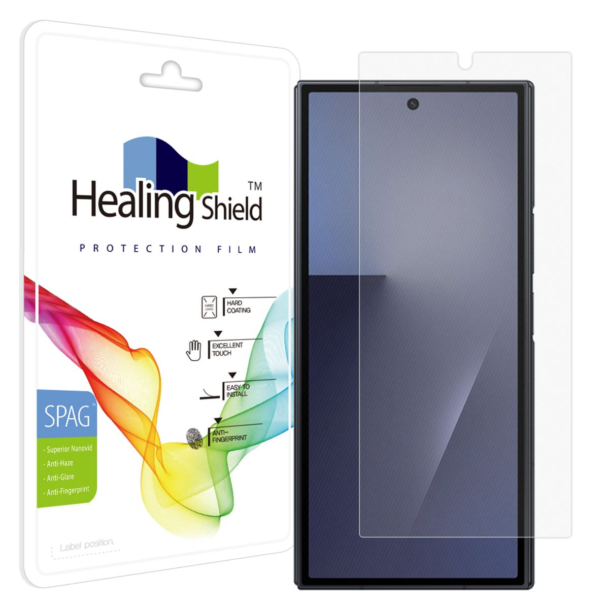힐링쉴드(HEALINGSHIELD) 갤럭시Z 트라이폴드 슈페리어 저반사 외부액정 보호필름 1매