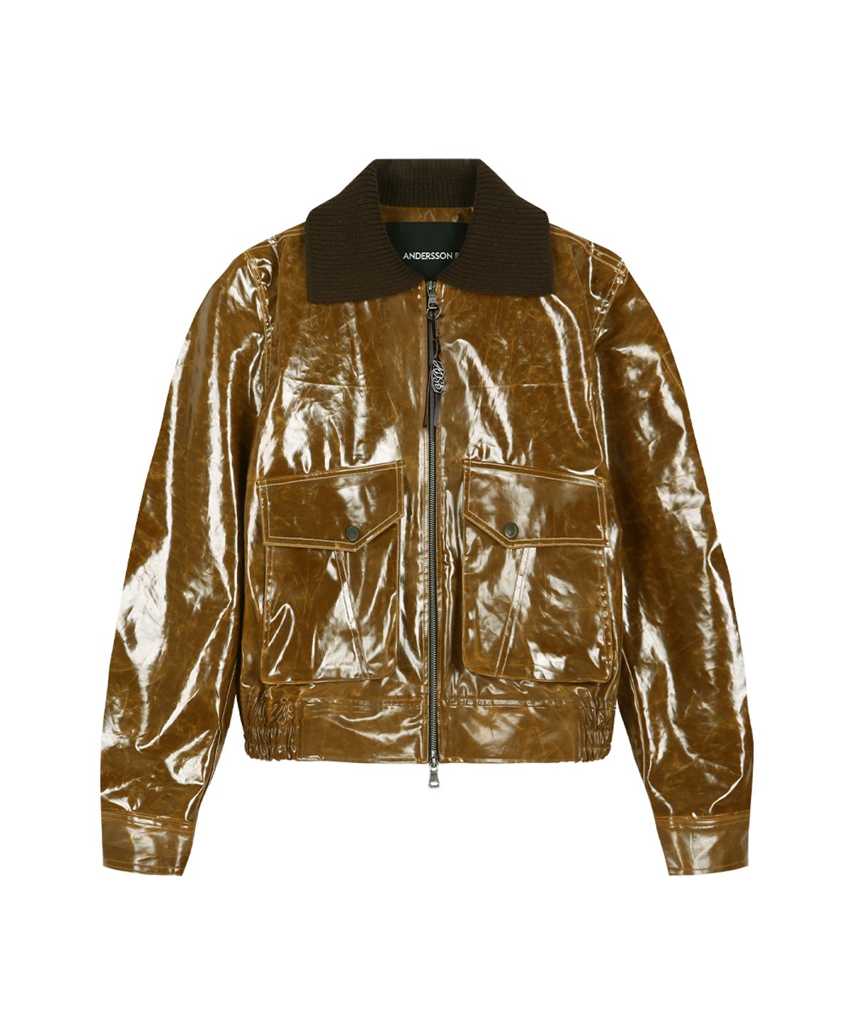 앤더슨벨(ADSB ANDERSSON BELL) MIKOOS26 BOMBER JACKET awa740m(BROWN)