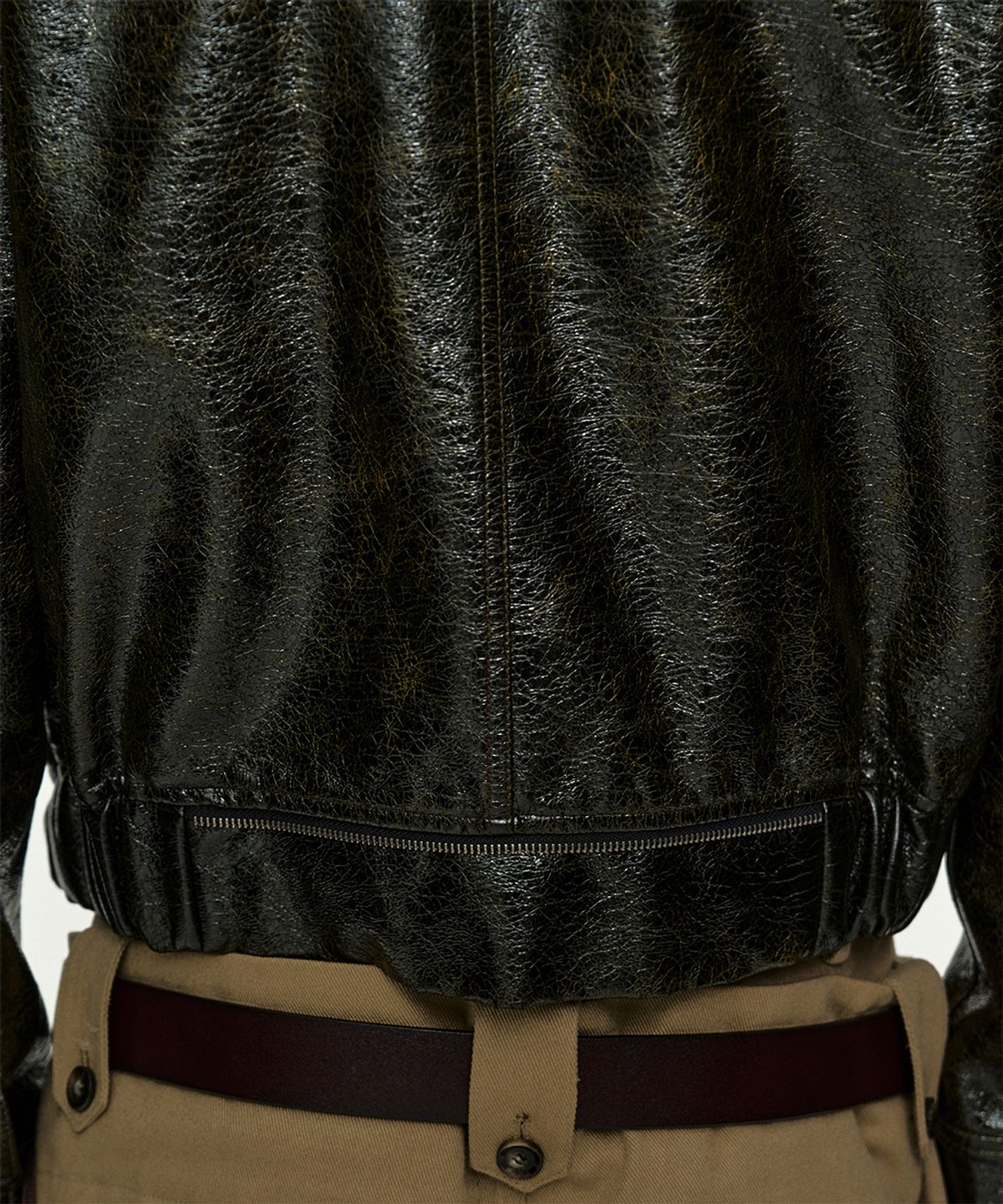 앤더슨벨(ADSB ANDERSSON BELL) ORTEGA26 BOMBER JACKET awa739m(KHAKI)