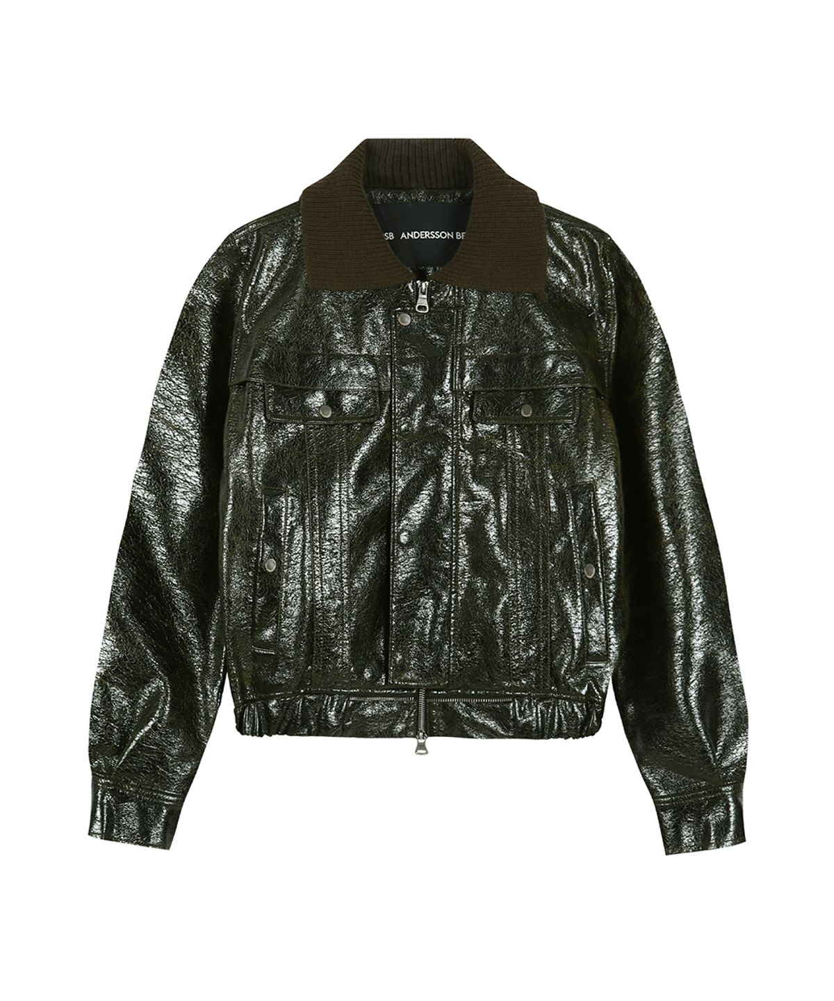 앤더슨벨(ADSB ANDERSSON BELL) ORTEGA26 BOMBER JACKET awa739m(KHAKI)