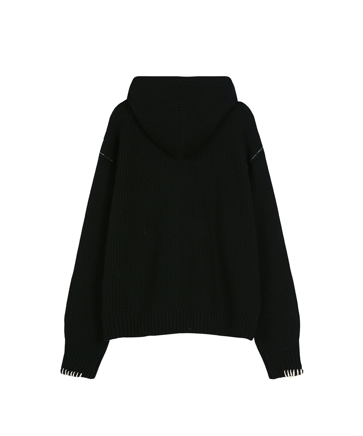 앤더슨벨(ADSB ANDERSSON BELL) UNISEX HEART LOGO HOOD ZIP-UP SWEATER atb1420u(BLACK)