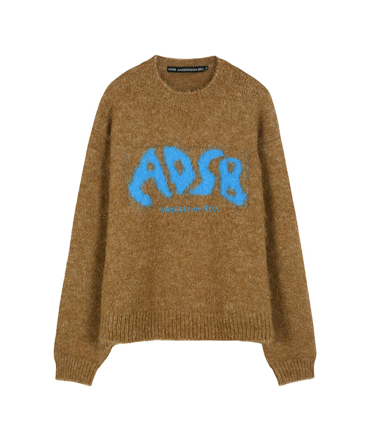 앤더슨벨(ADSB ANDERSSON BELL) ADSB INTARSIA CREW-NECK SWEATER atb1413m(BROWN)