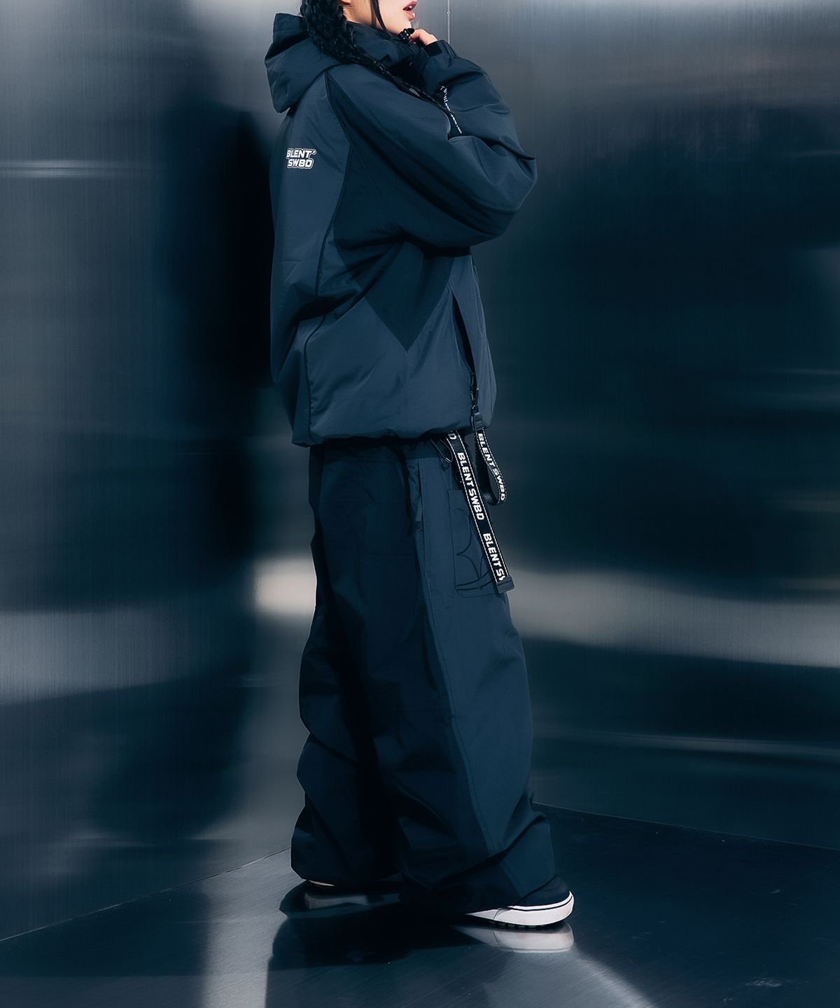 블렌트(BLENT) DRAW PANTS D.GREEN