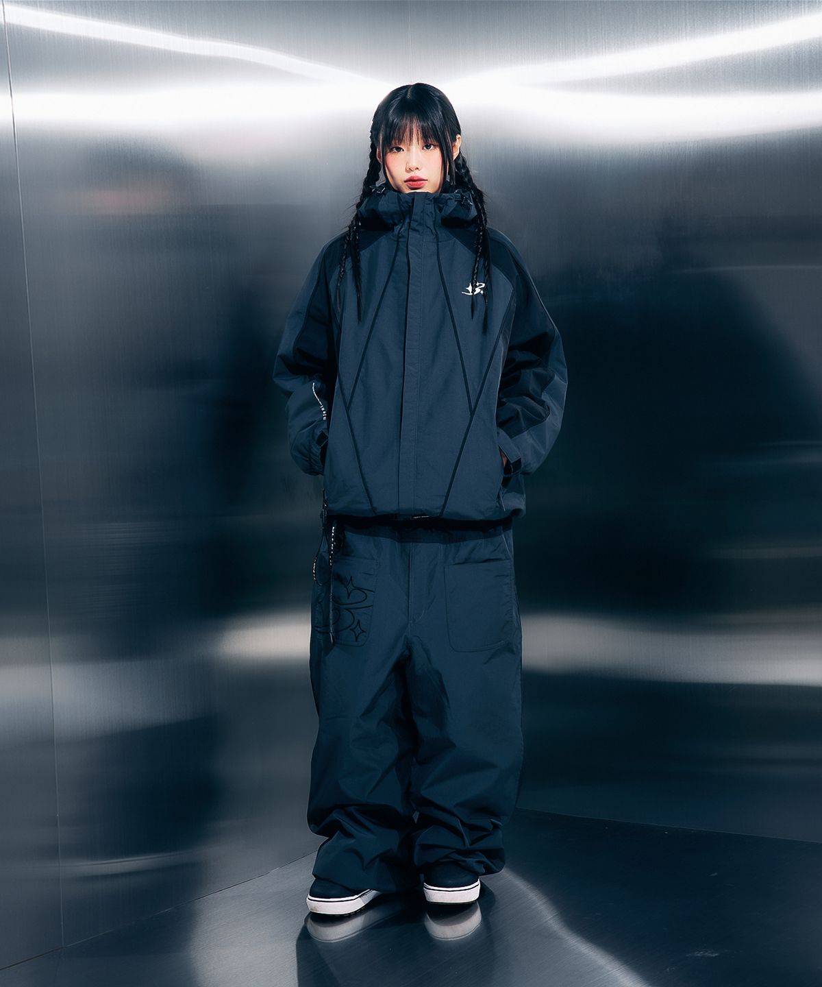 블렌트(BLENT) DRAW PANTS D.GREEN