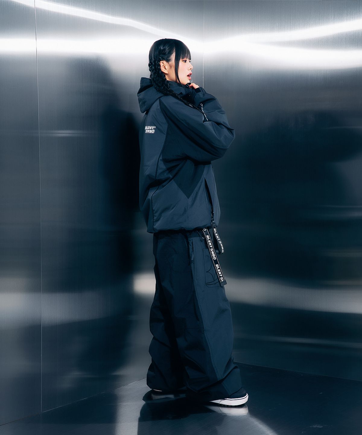 블렌트(BLENT) DRAW PANTS D.GREEN