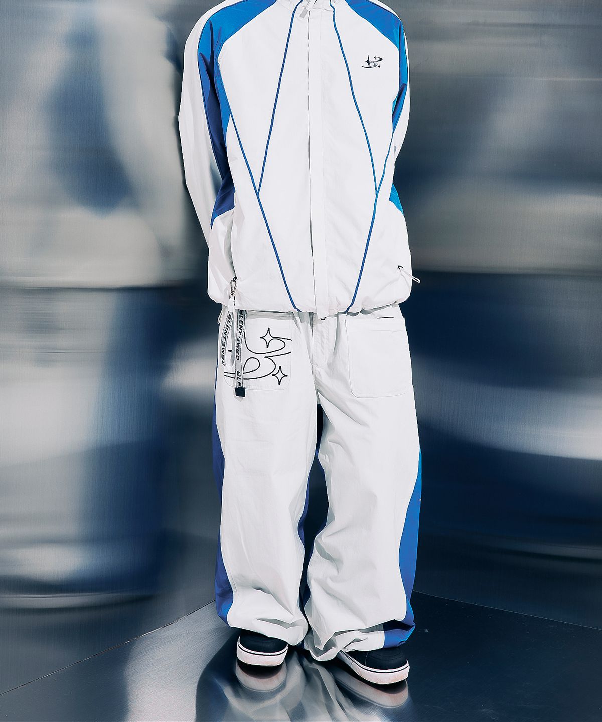 블렌트(BLENT) DRAW PANTS BLUE