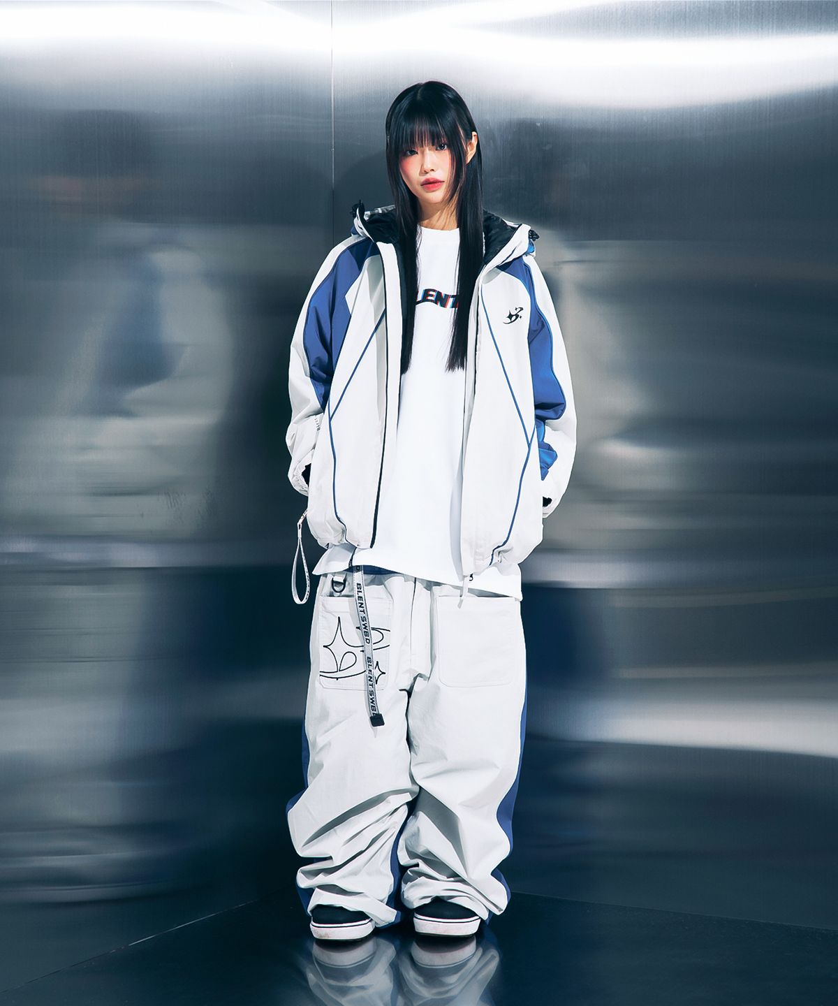 블렌트(BLENT) DRAW PANTS BLUE