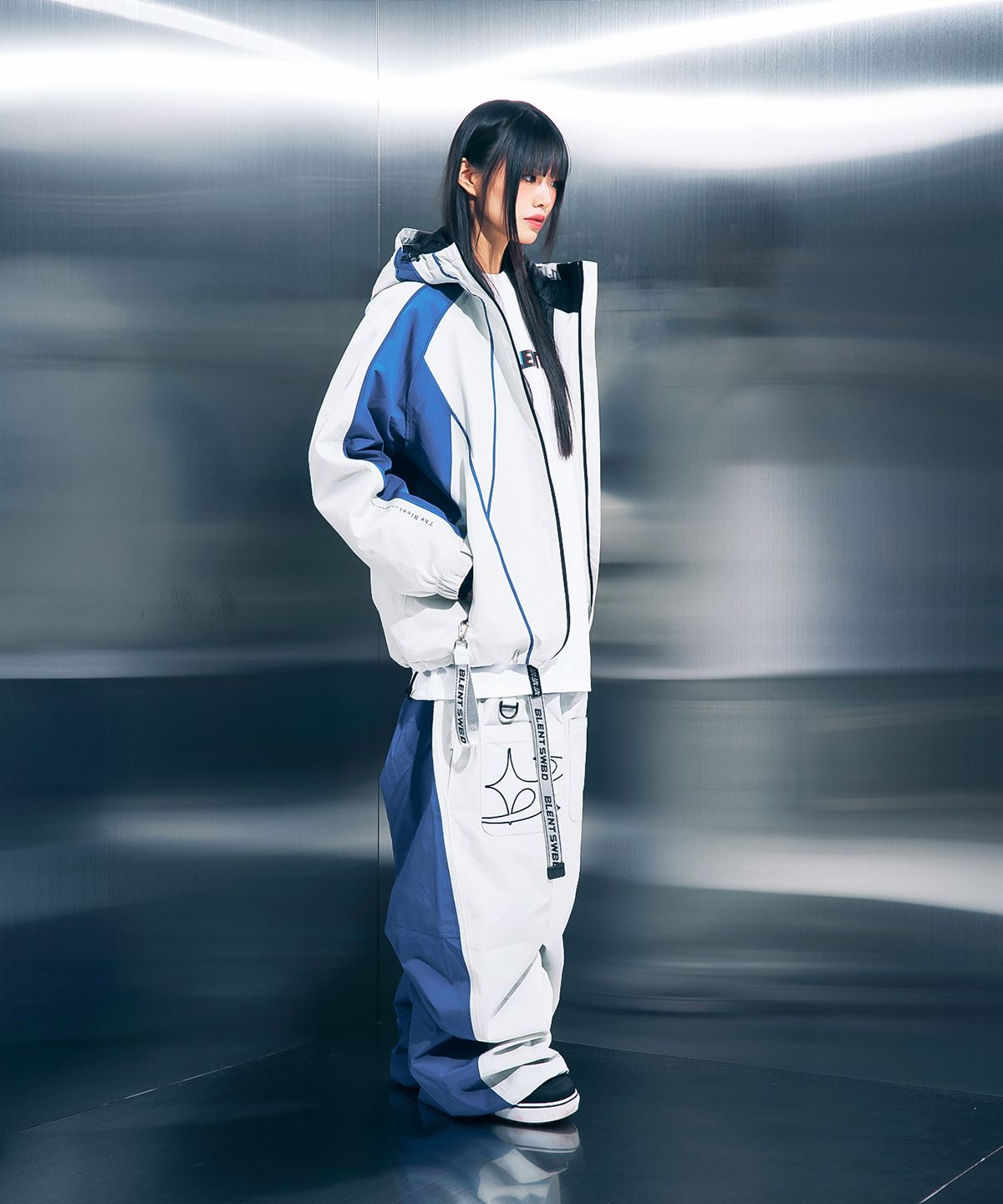 블렌트(BLENT) DRAW PANTS BLUE